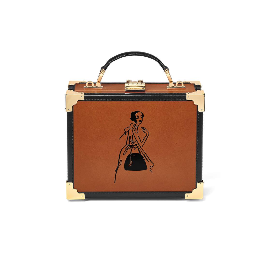 Aspinal of London Leather Giles X Aspinal (mini Trunk - Smooth Tan) in ...