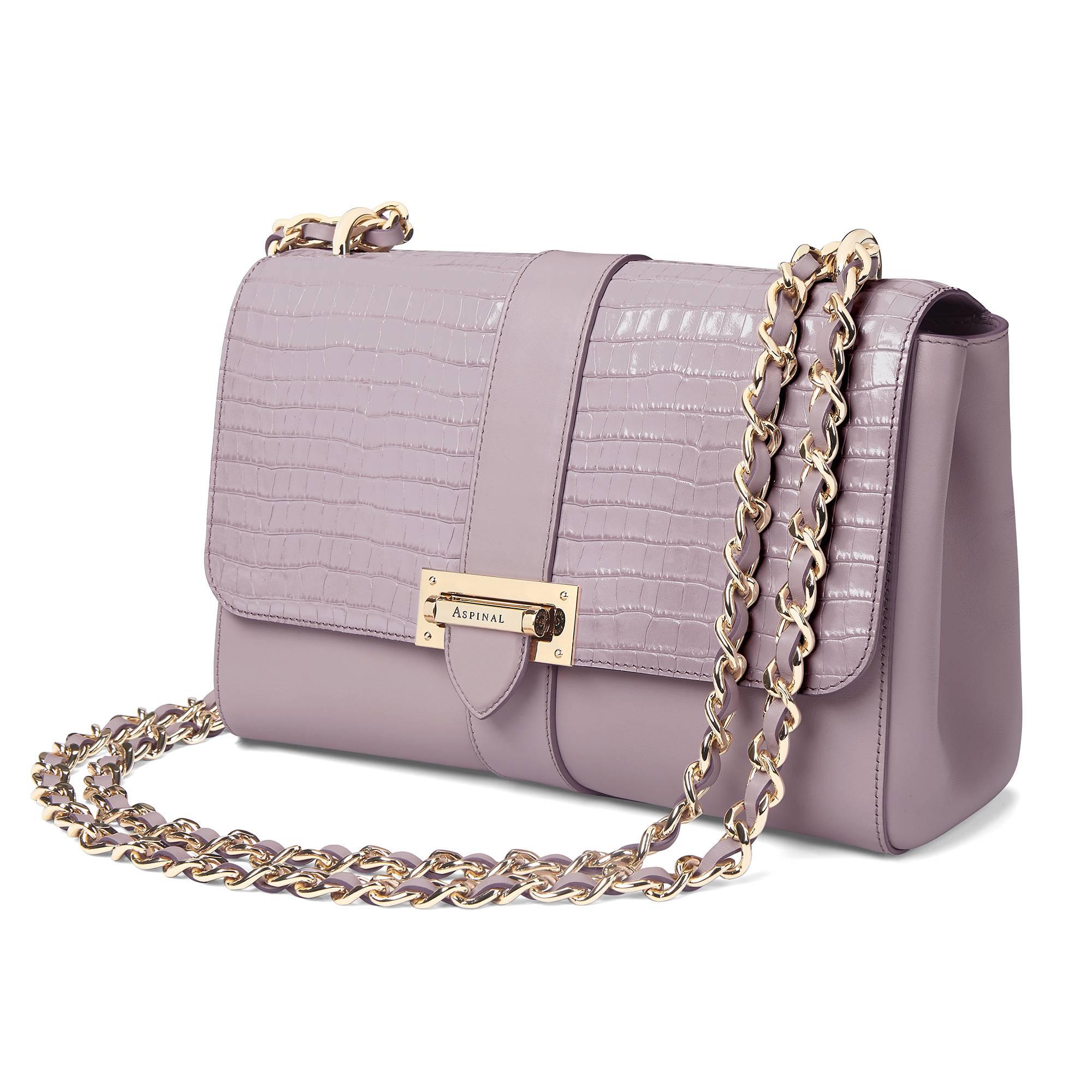 white rhinestone handbag