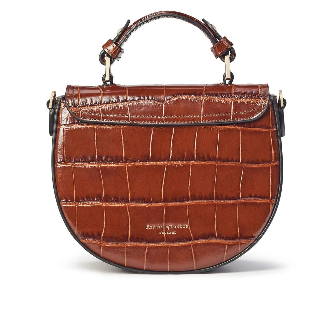 Aspinal of London Equestrian Portobello Bag in Brown Lyst