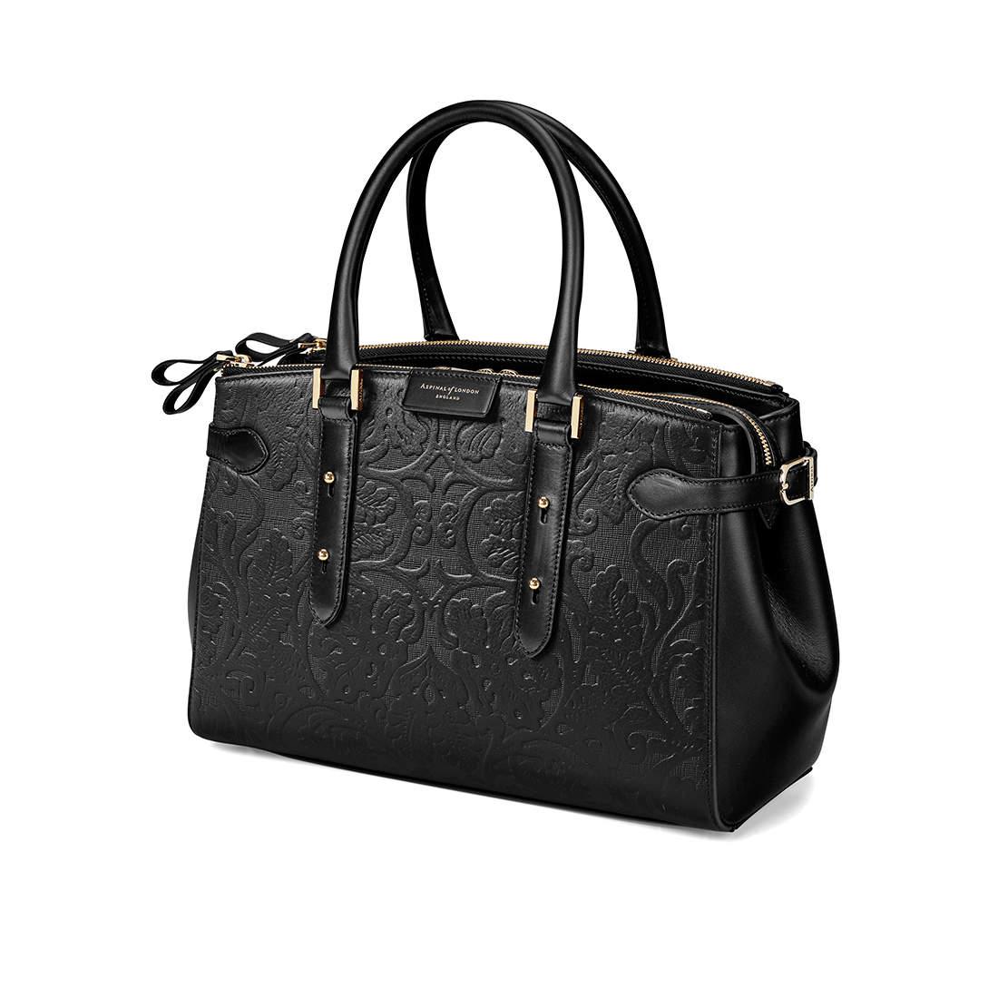 Aspinal of London Leather Women's Brook Street Tote Bag in Black - Lyst