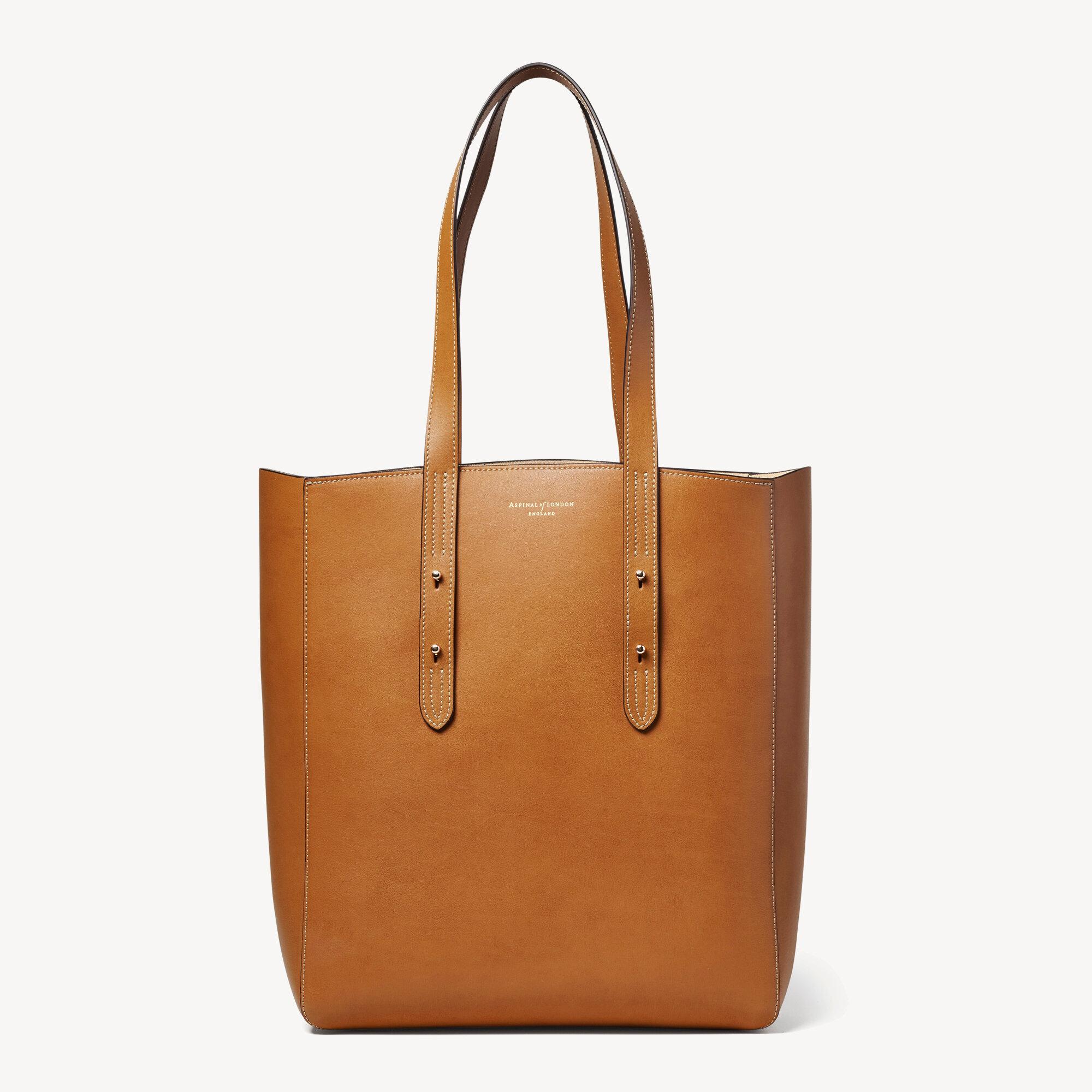 Aspinal of London Leather Essential Tote in Brown | Lyst UK