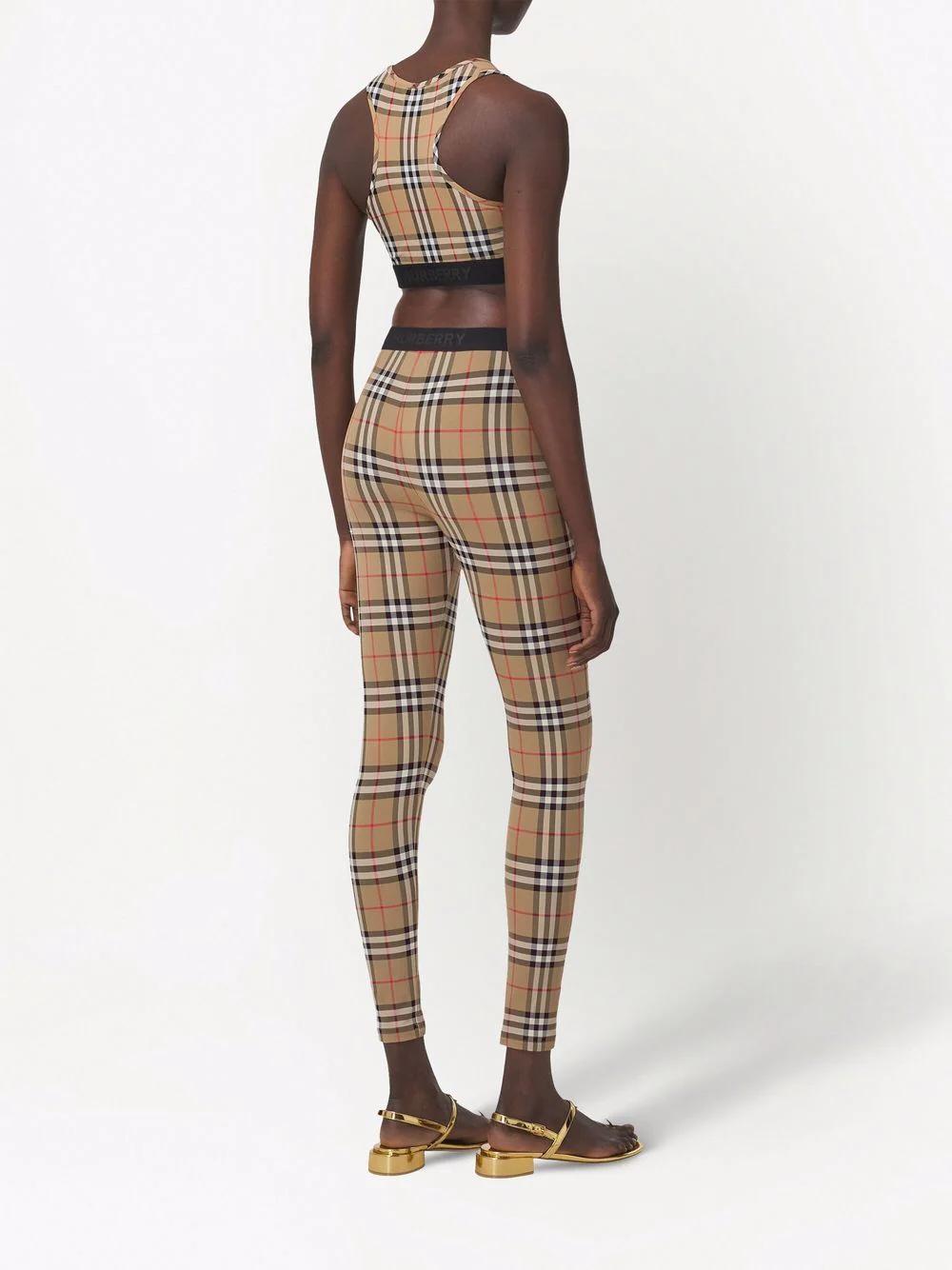 Burberry tights and sports best sale bra