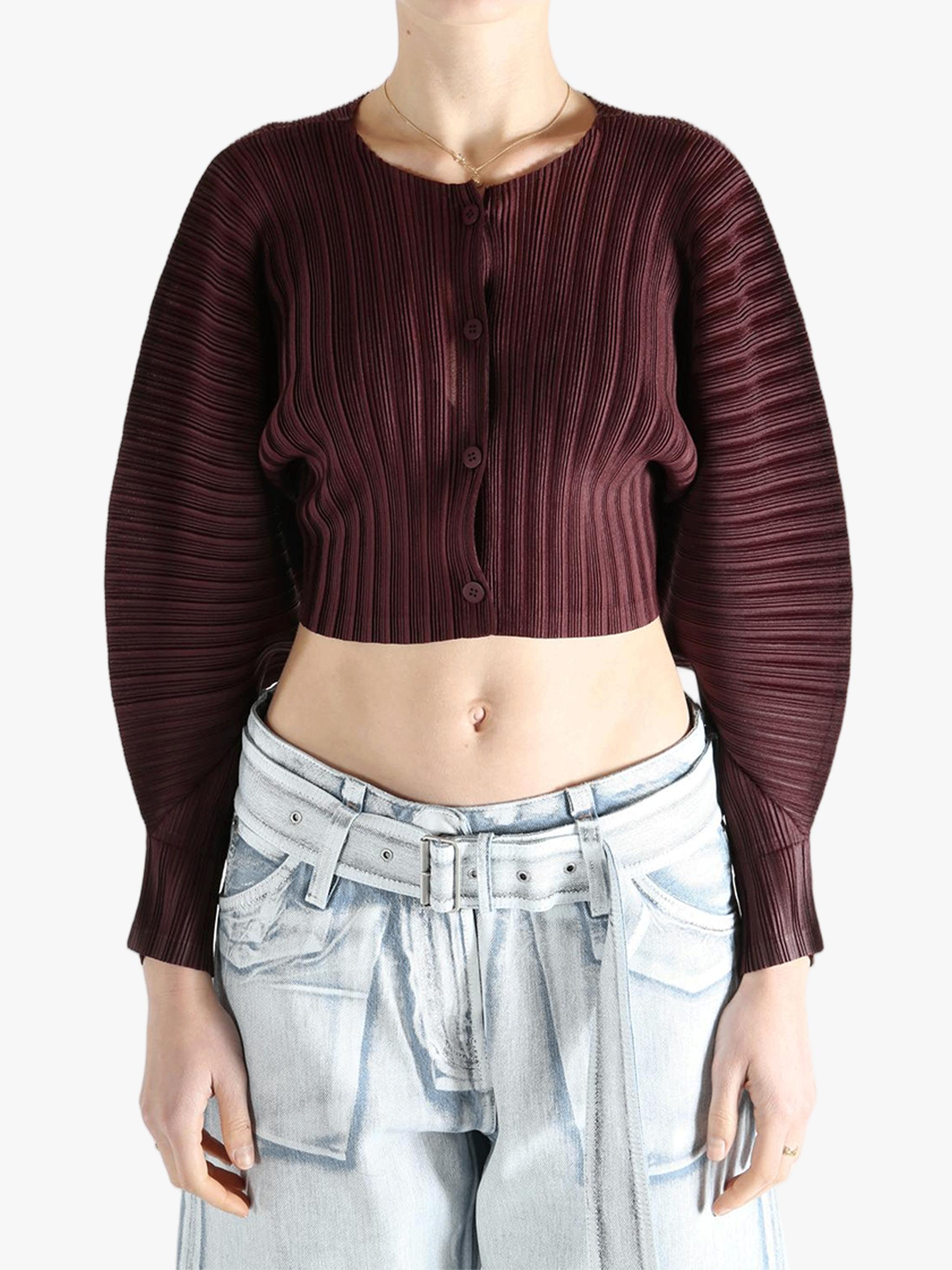 Pleats Please Issey Miyake Cardigans for Women | Online Sale up to