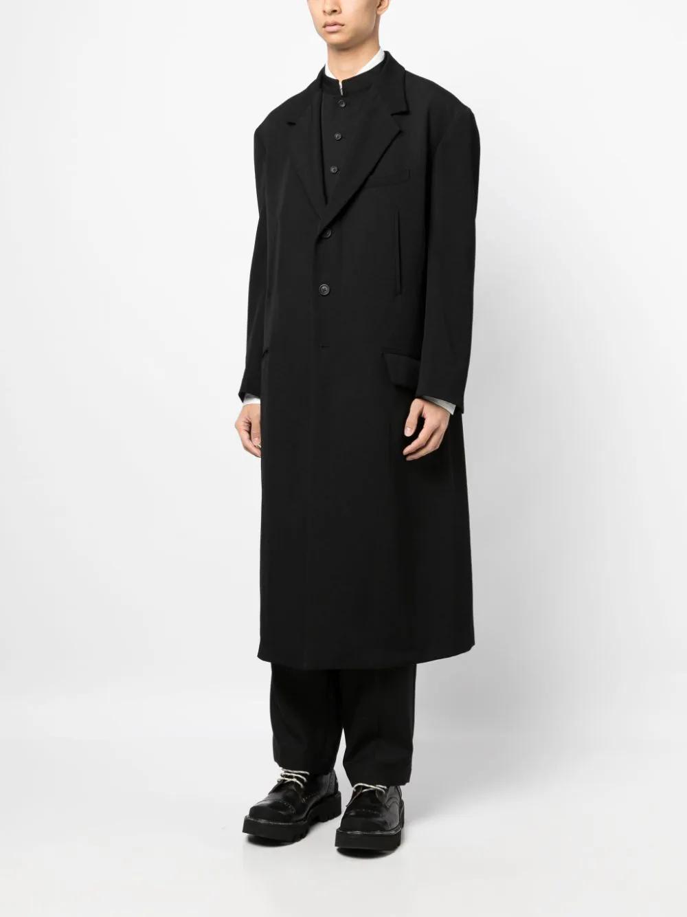 Yohji Yamamoto Men 5-pocket Coat in Black for Men | Lyst