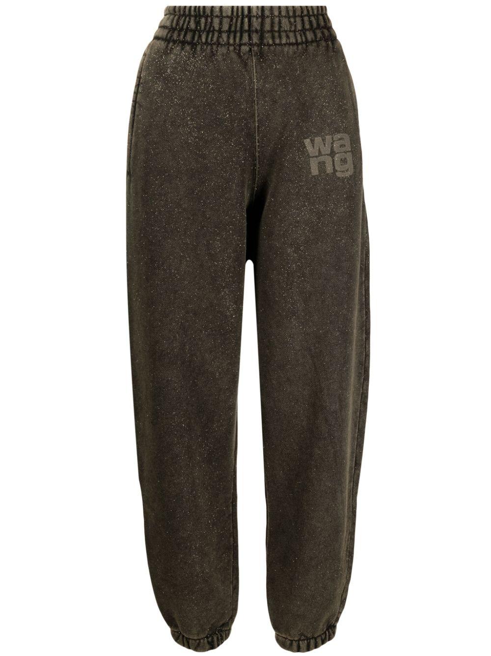 Alexander wang sweatpants black sales