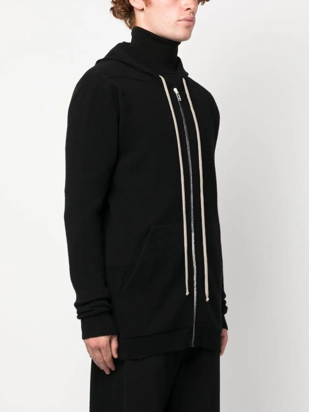 Rick owens cashmere hoodie new arrivals