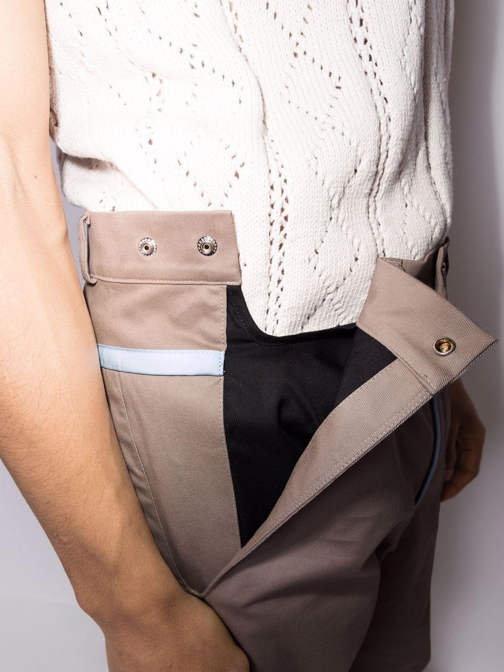 Kiko Kostadinov Haidu Hem Trouser in Gray for Men | Lyst