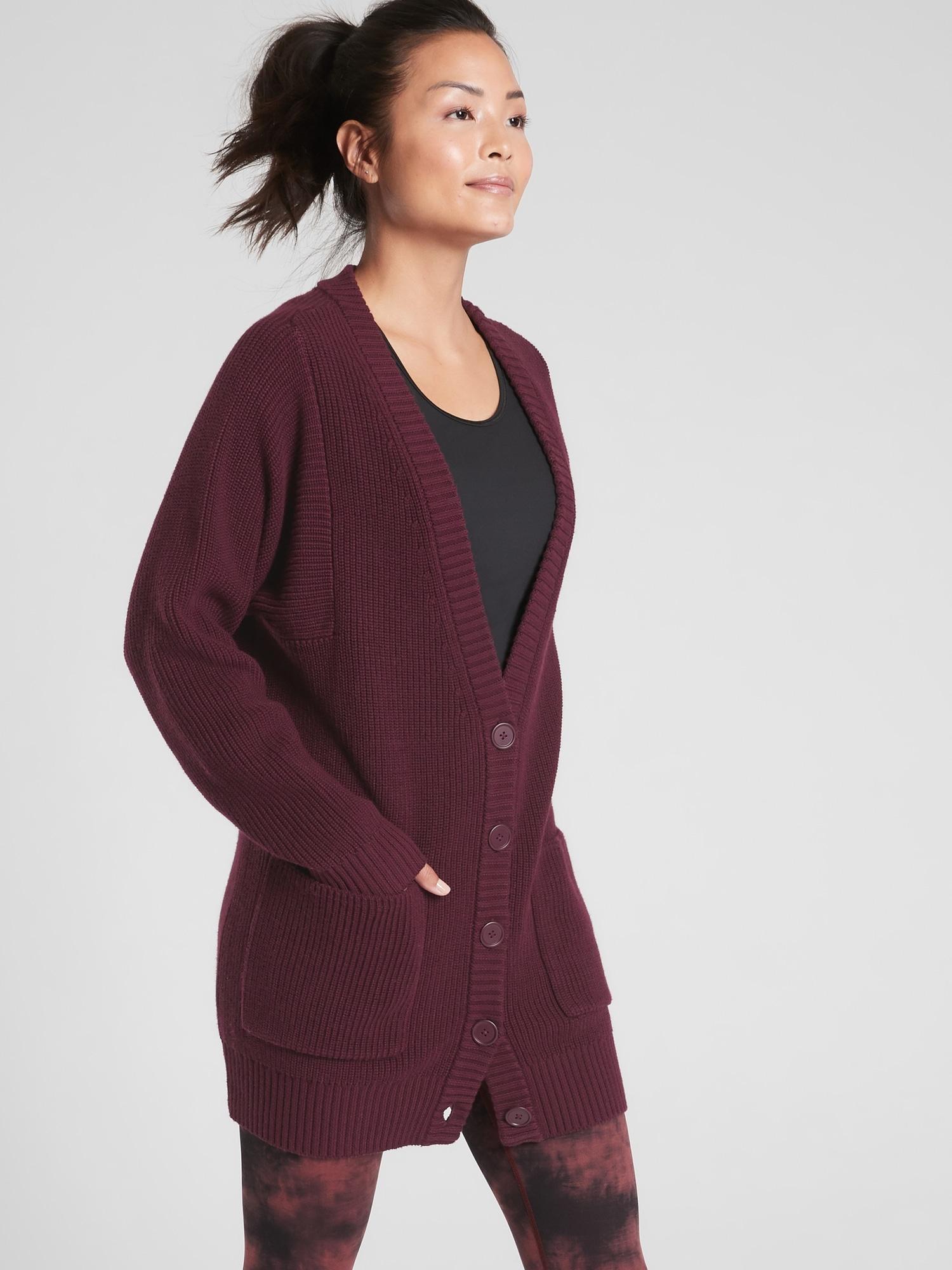 athleta cardigan