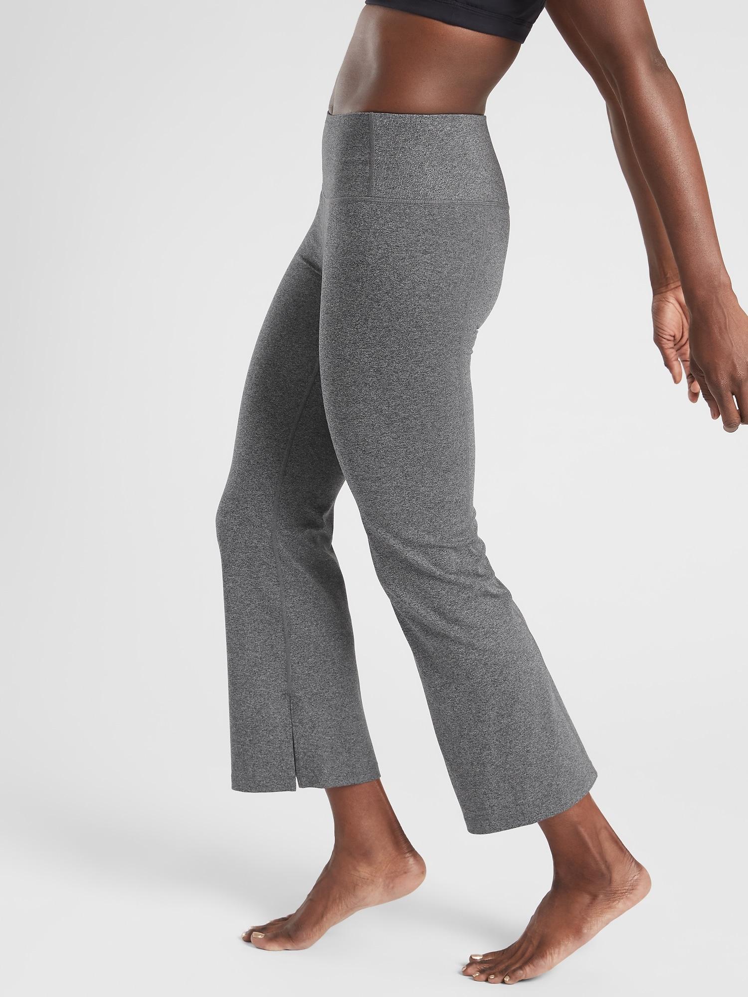 athleta barre kick flare