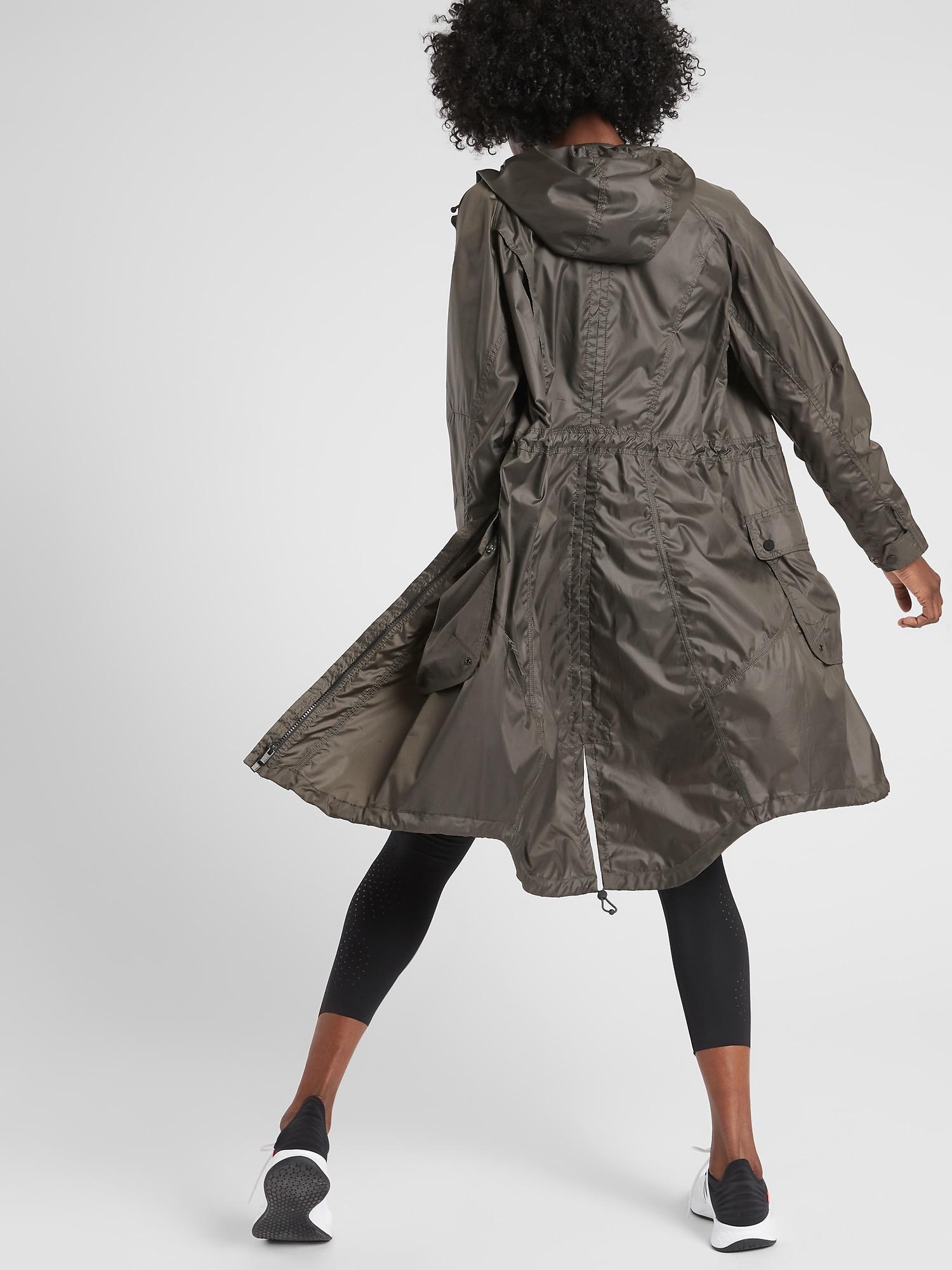raincoat athleta