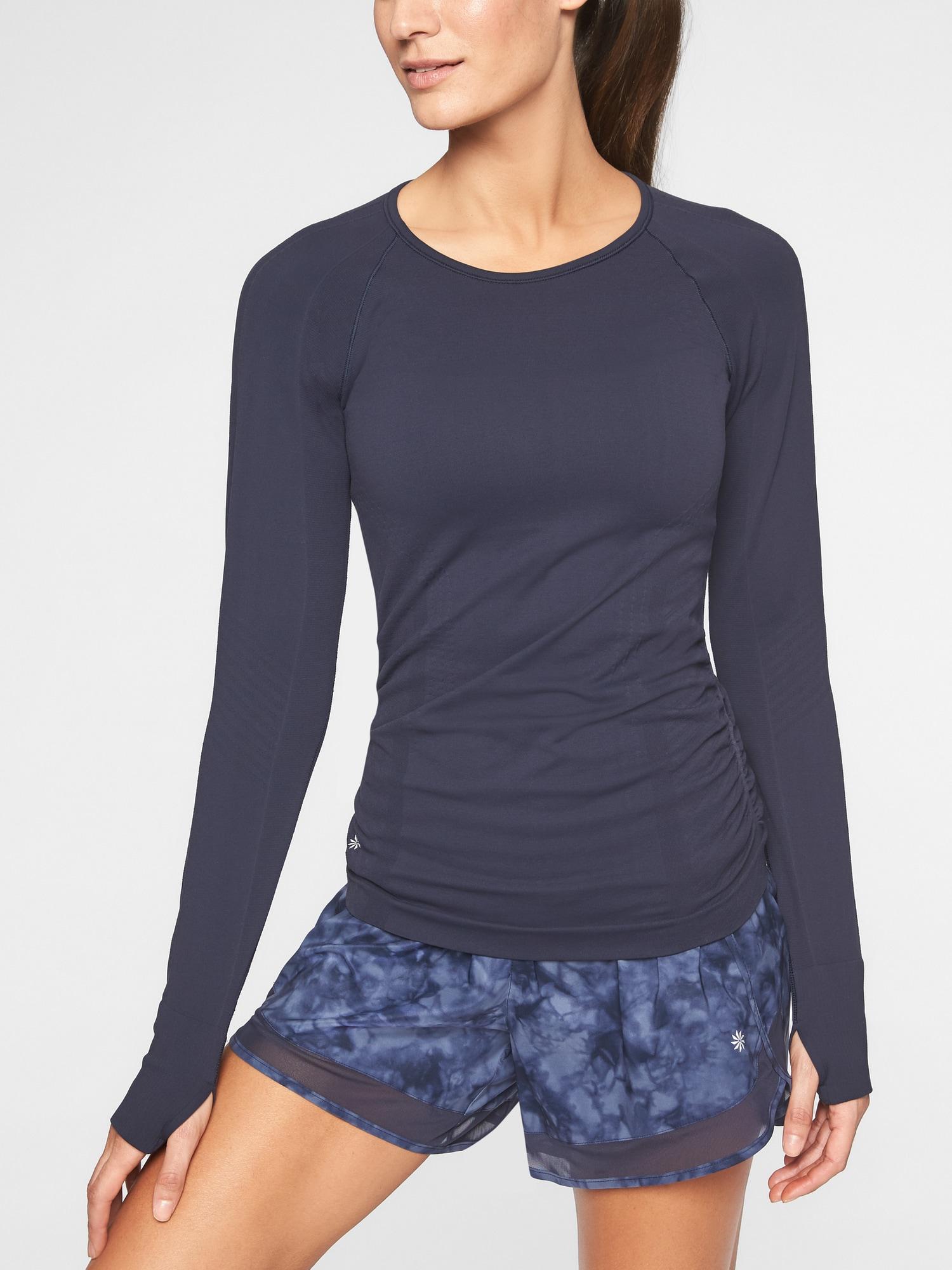Speedlight Seamless Top Athleta Tops, Workout Tops For, 45% OFF