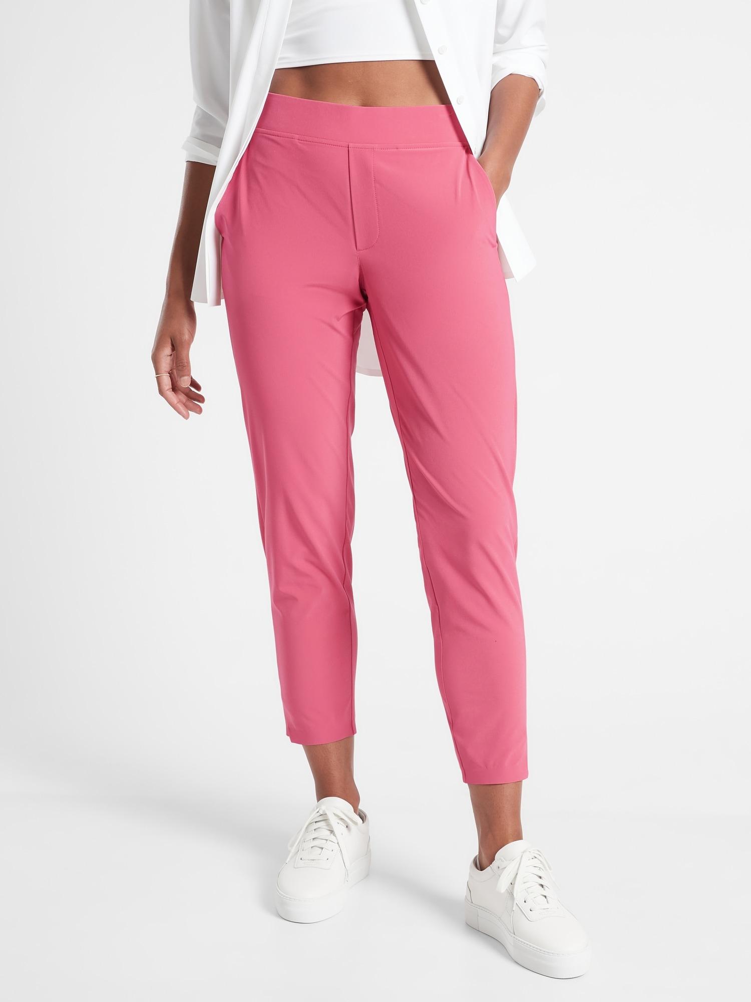 Athleta Brooklyn Ankle Pant in Pink | Lyst