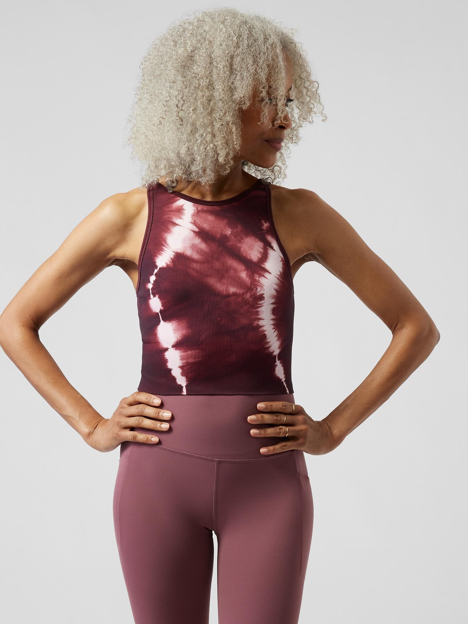 athleta aurora crop