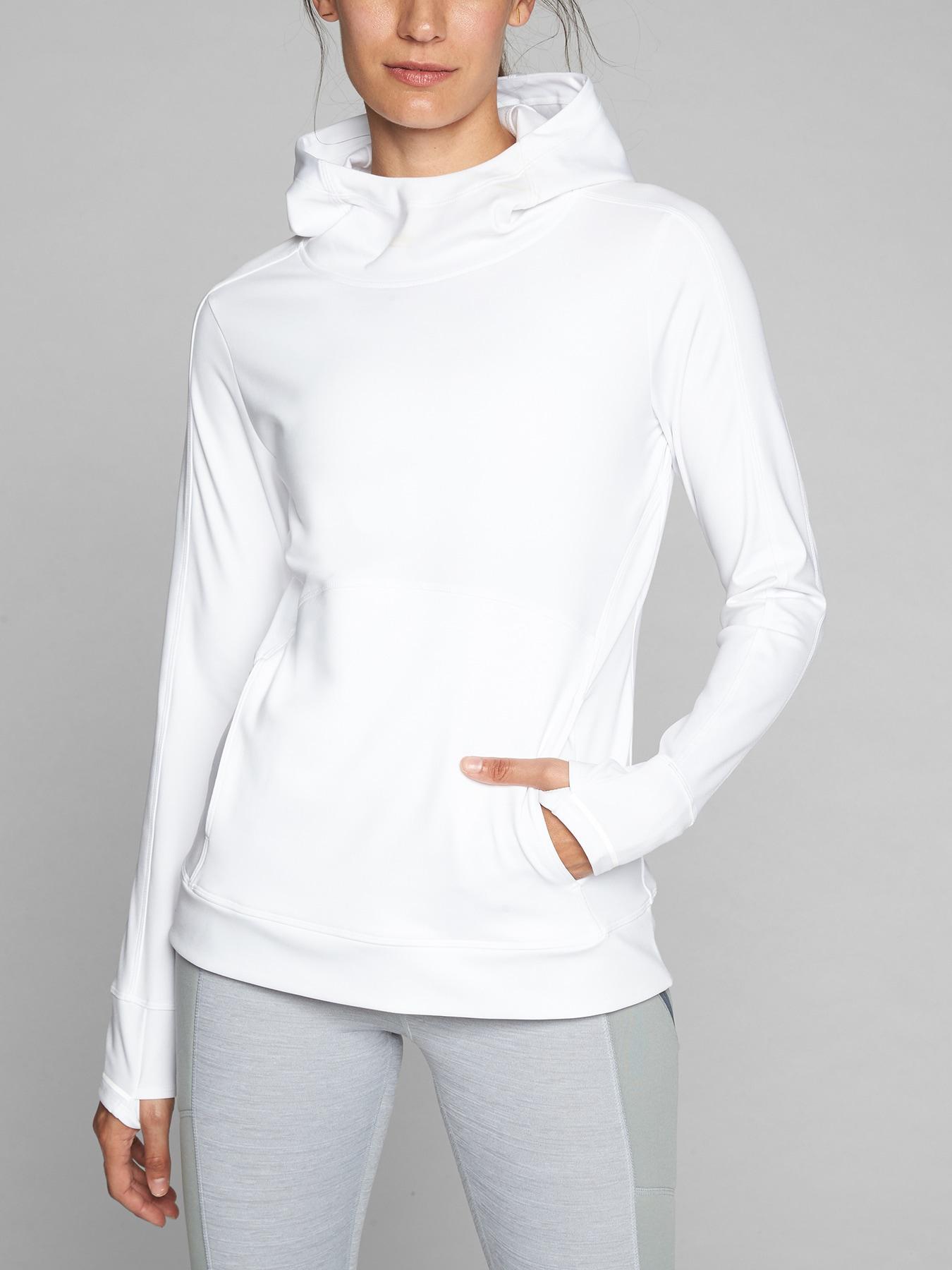 Athleta white sweatshirt Clearance