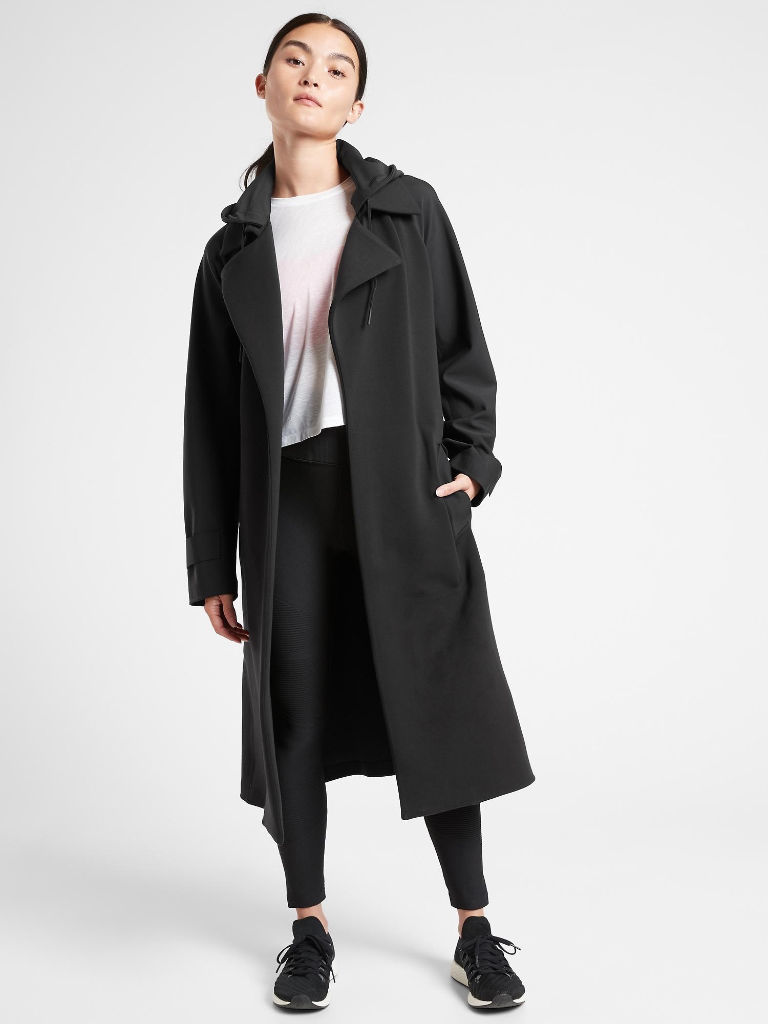 athleta womens raincoat