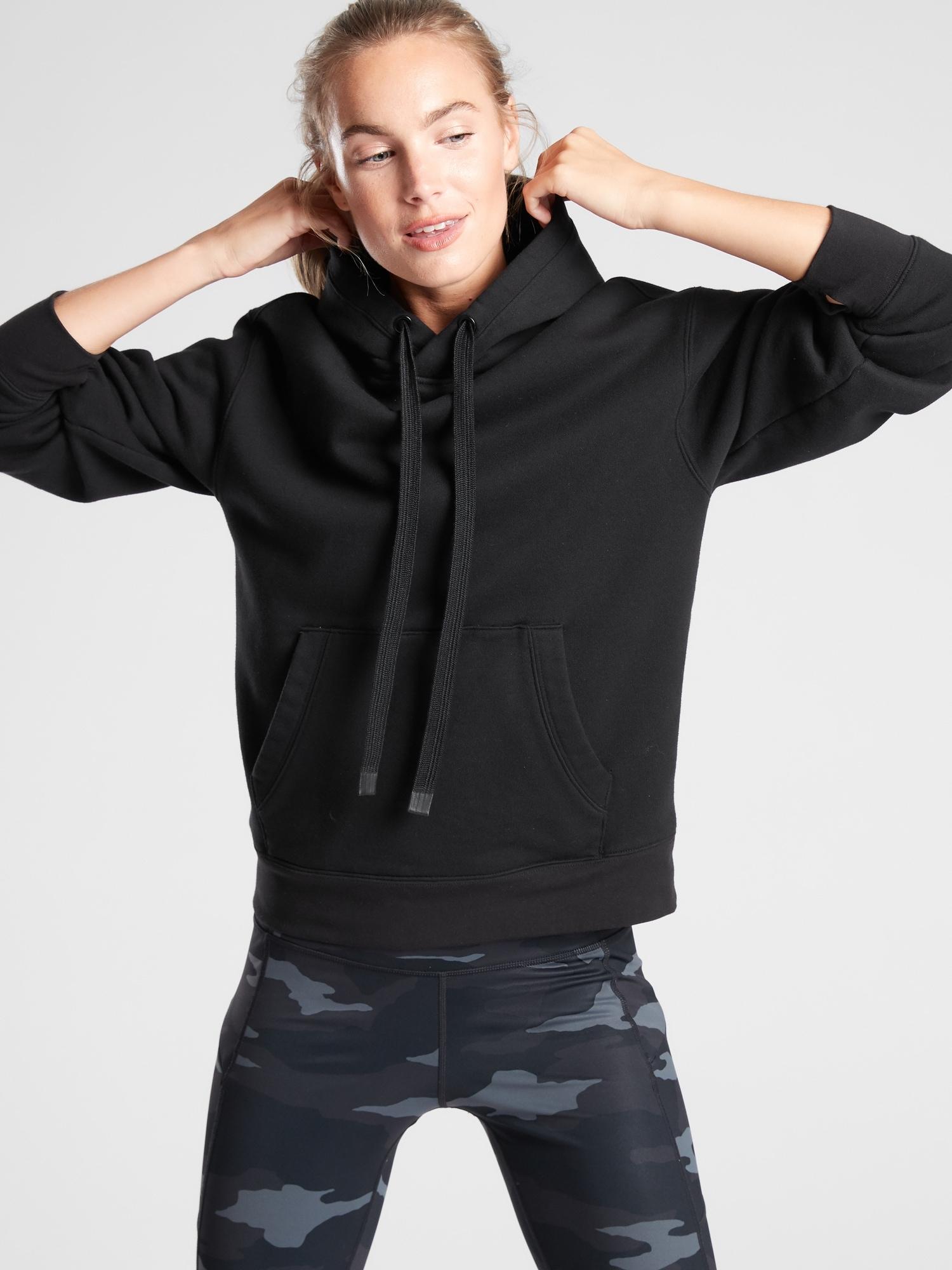 athleta black sweatshirt