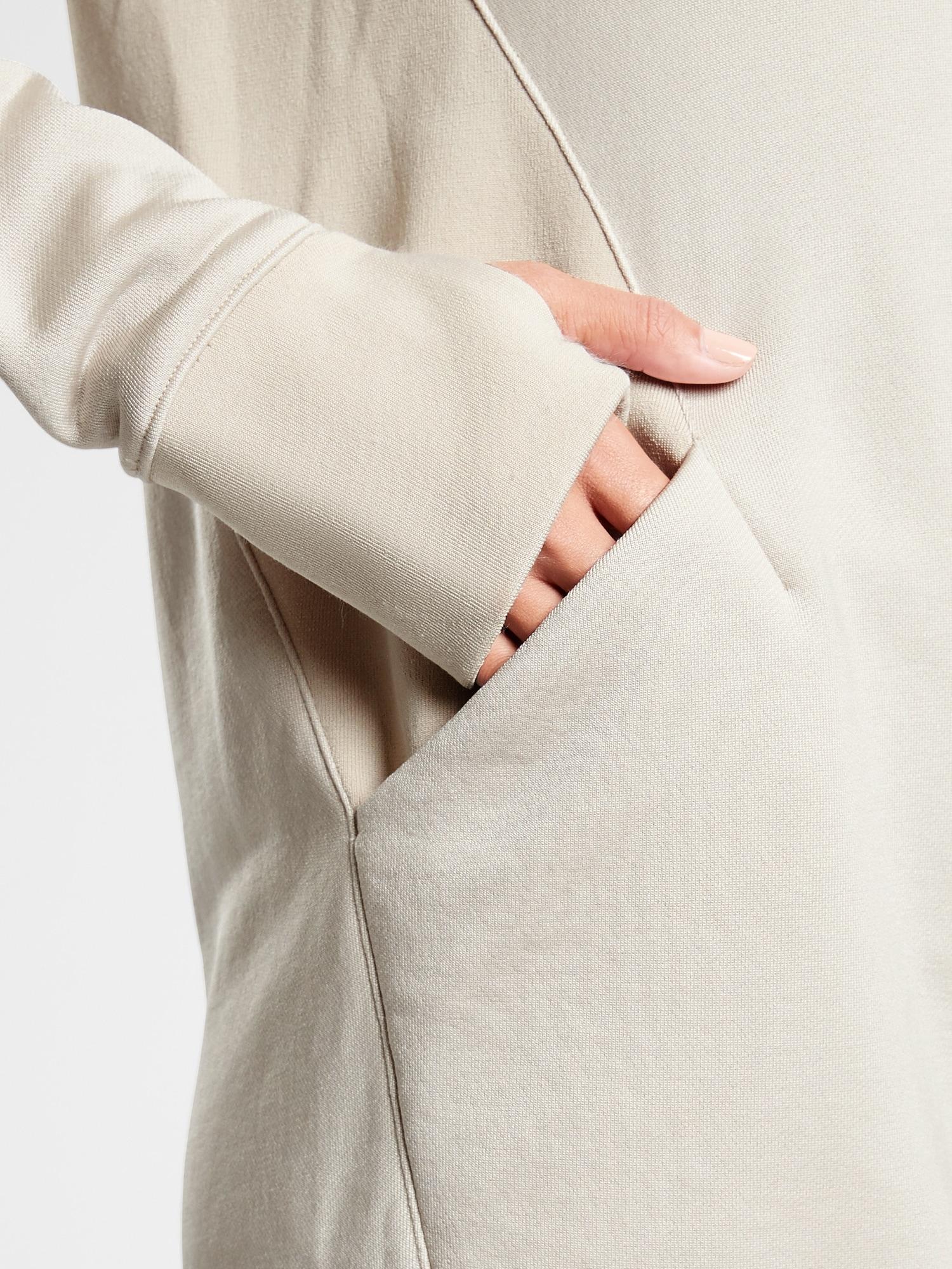 athleta hoodie dress