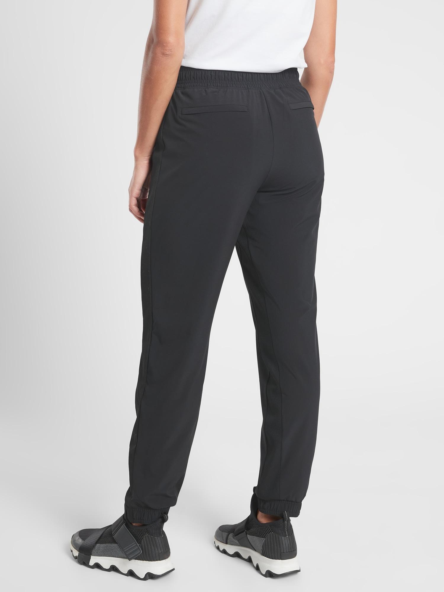 Athleta Brooklyn Lined Jogger in Black 