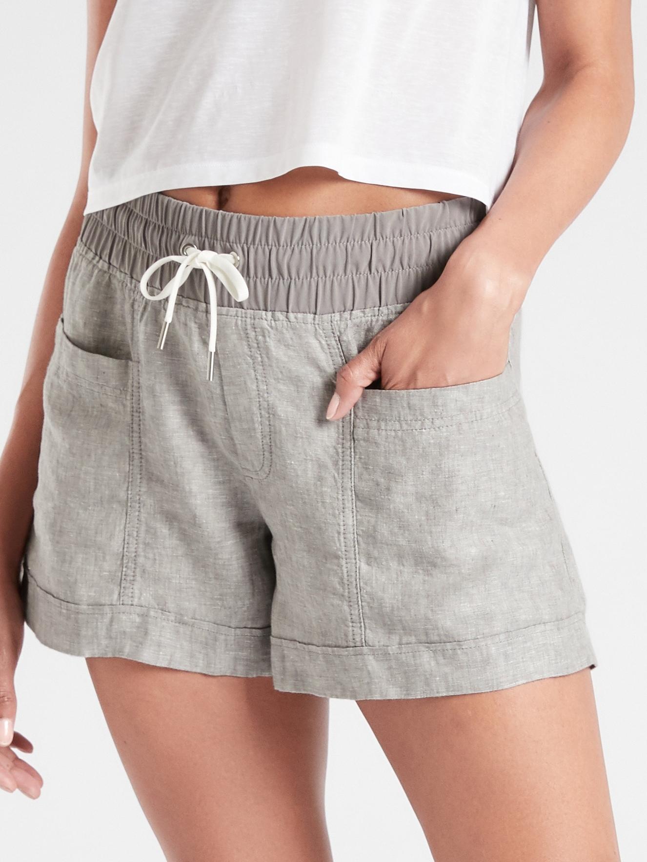 Athleta cabo linen short Clearance
