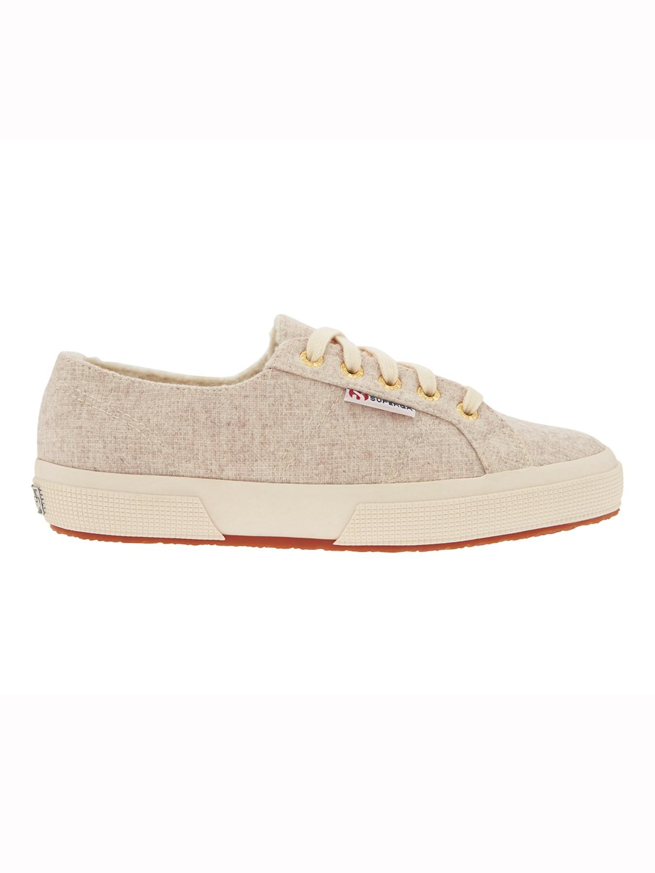 superga shearling sneakers