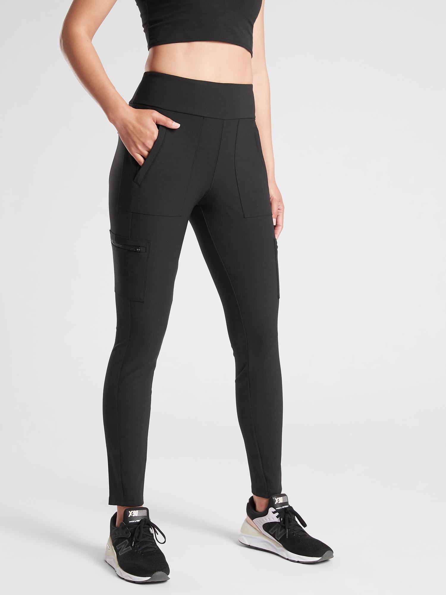 Athleta Headlands Hybrid Cargo Tight in Black 2 (Black) Lyst