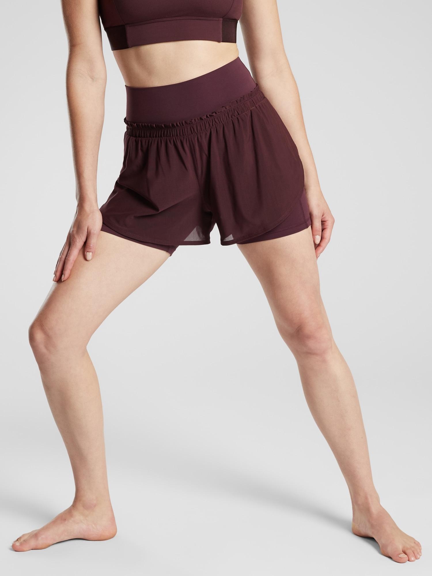 athleta 2 in 1 shorts