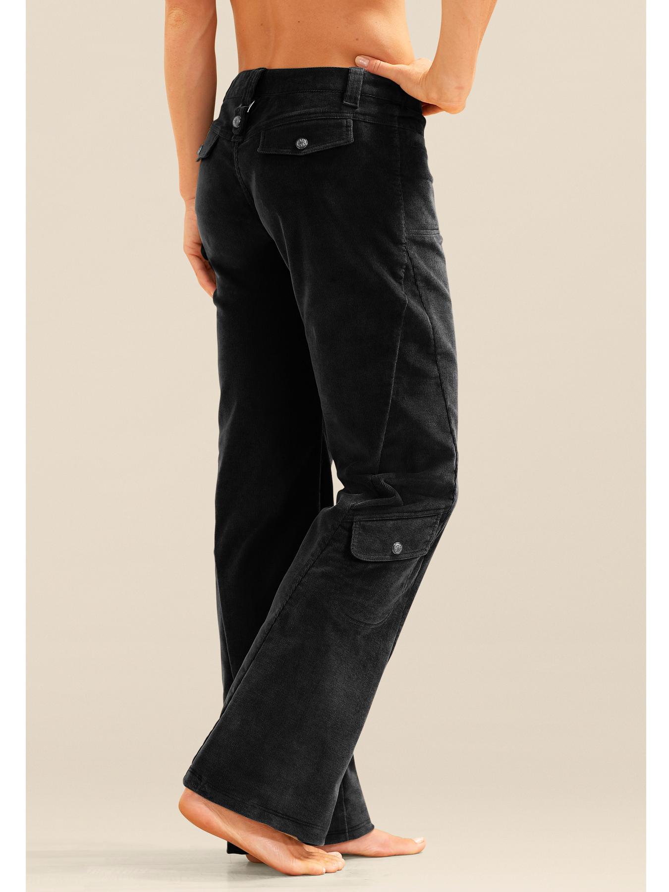 Athleta Corduroy Dipper Pant in Black 