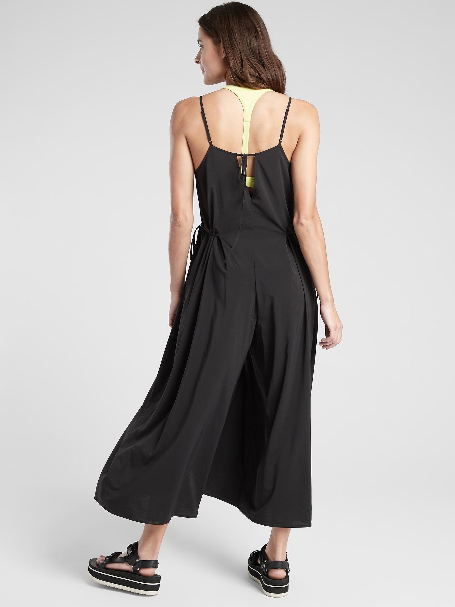 athleta black jumpsuit