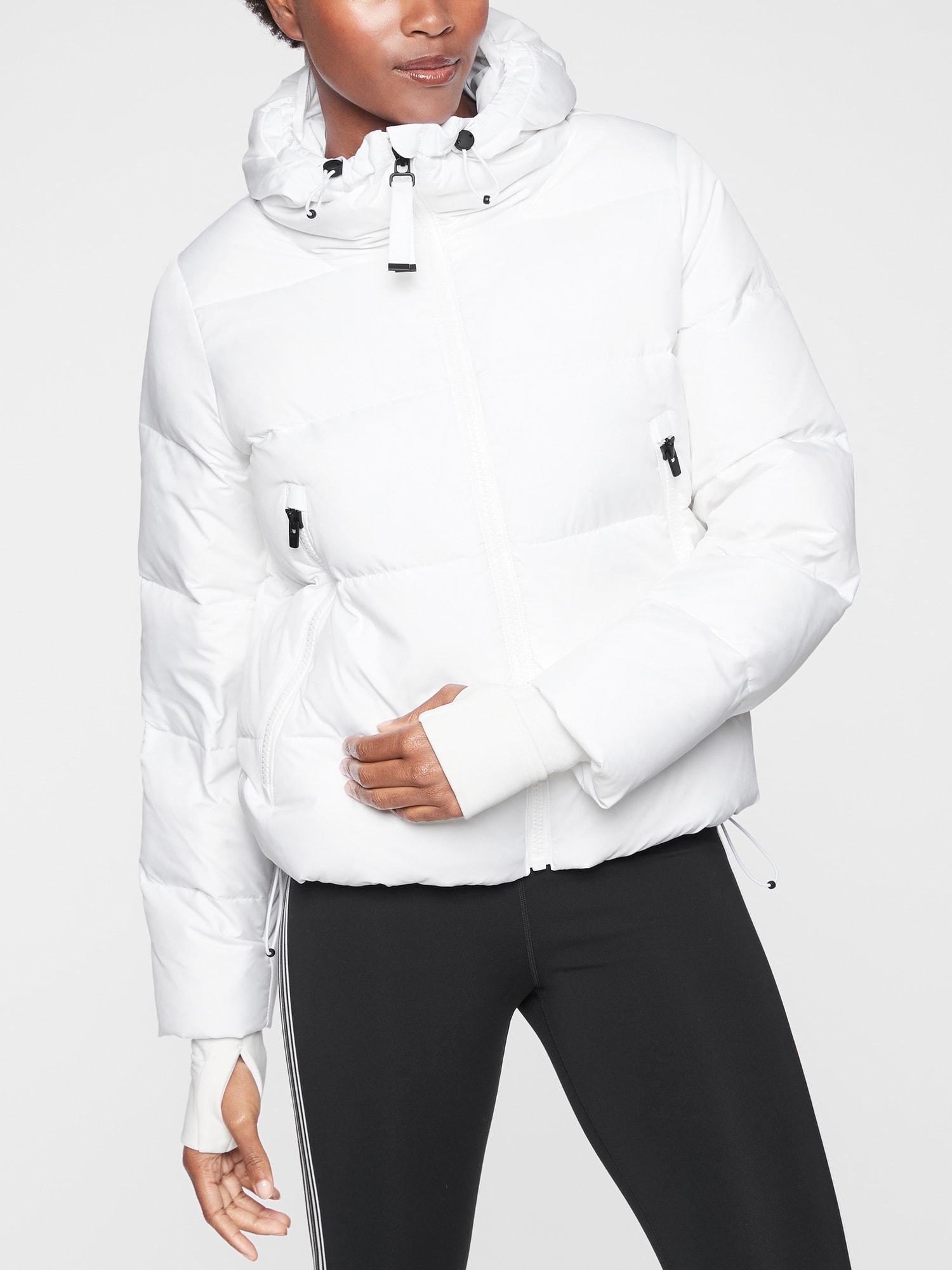 athleta down coats