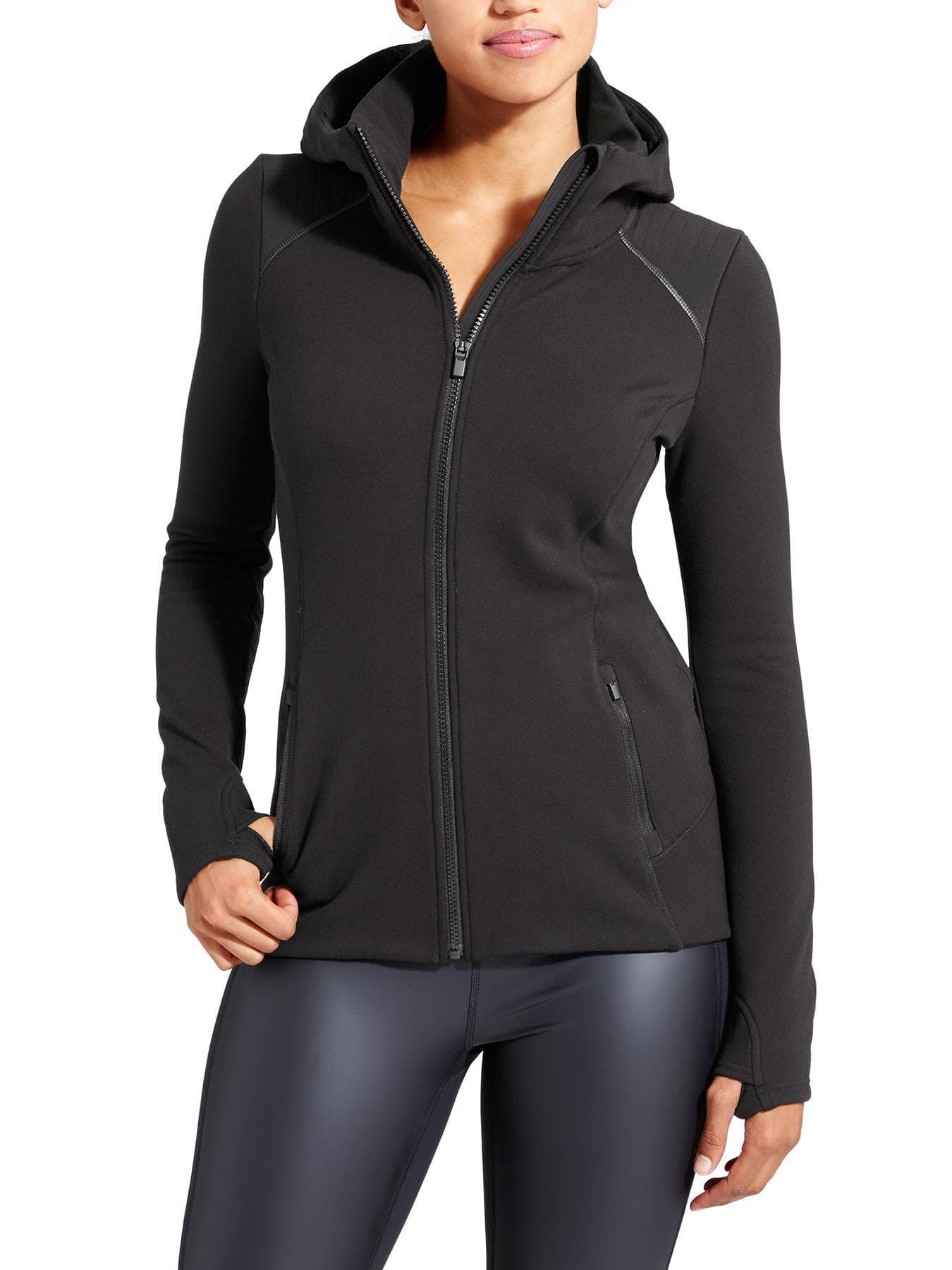 athleta zip up hoodie