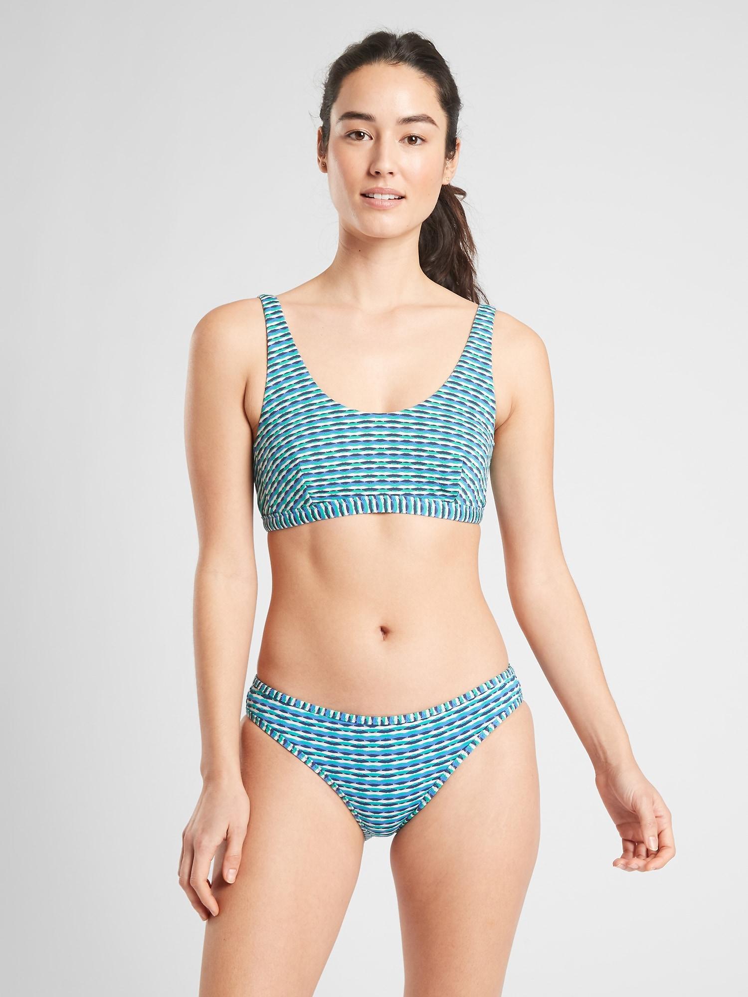 athleta scoop bikini top