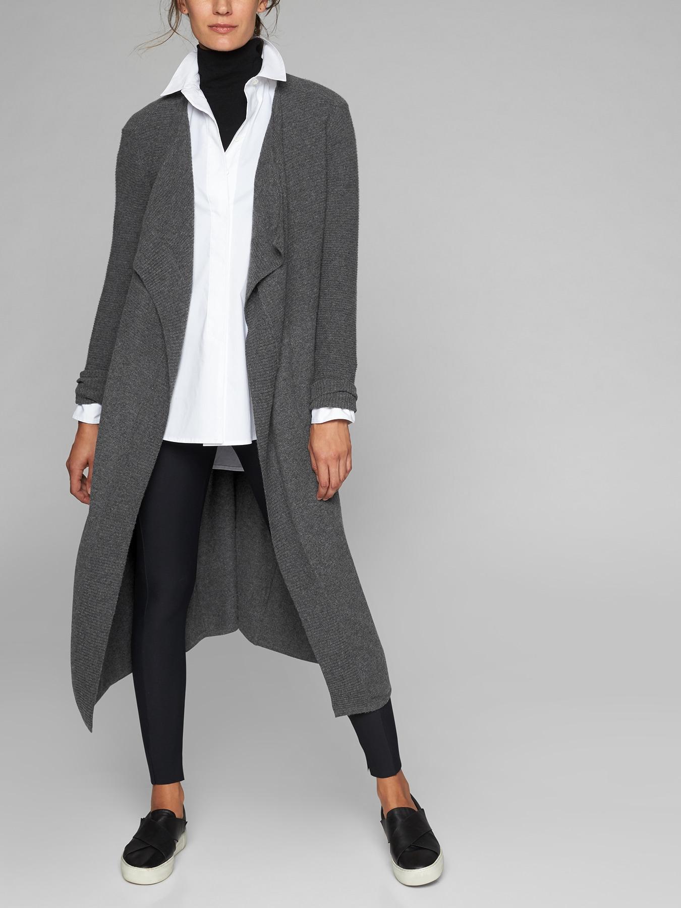 cashmere sweater duster