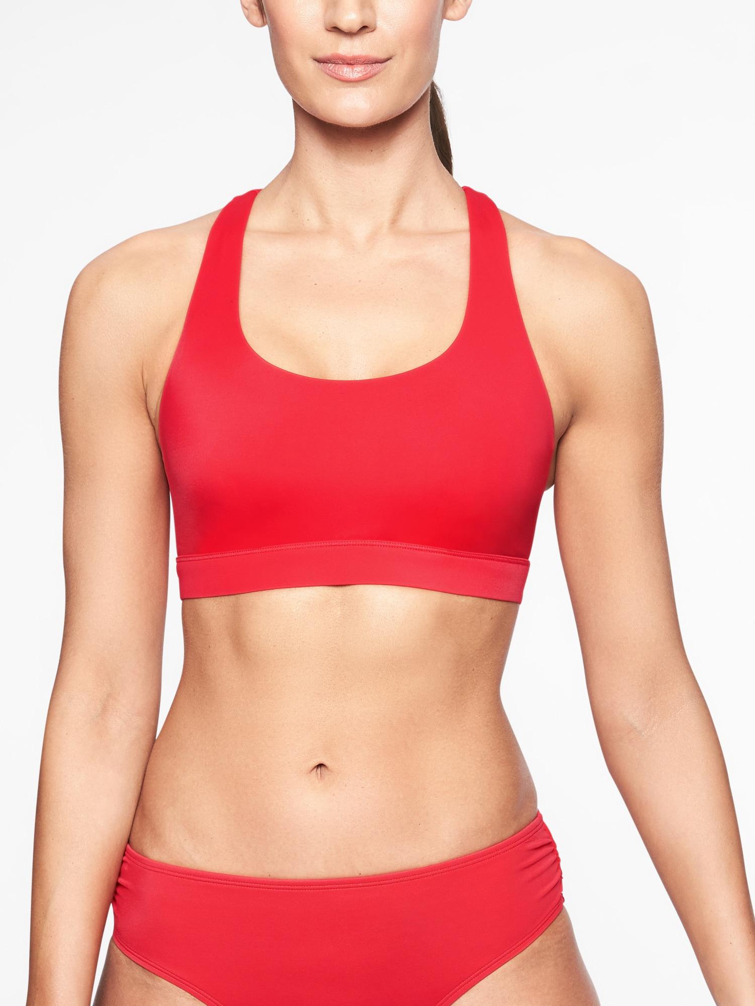 athleta scoop bikini top