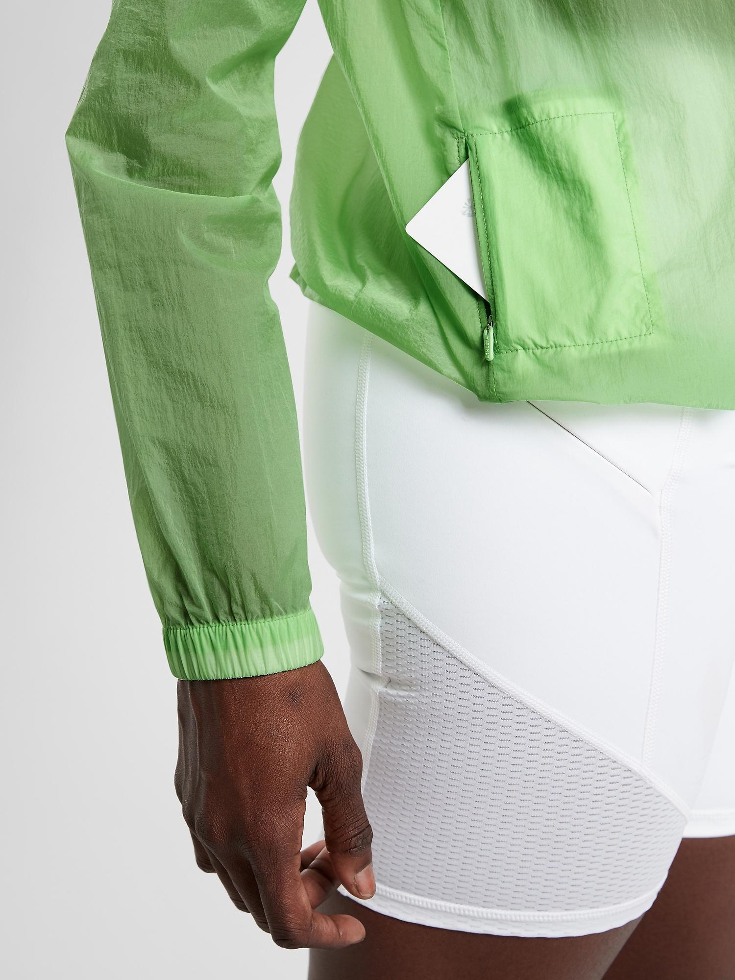 athleta run free half zip