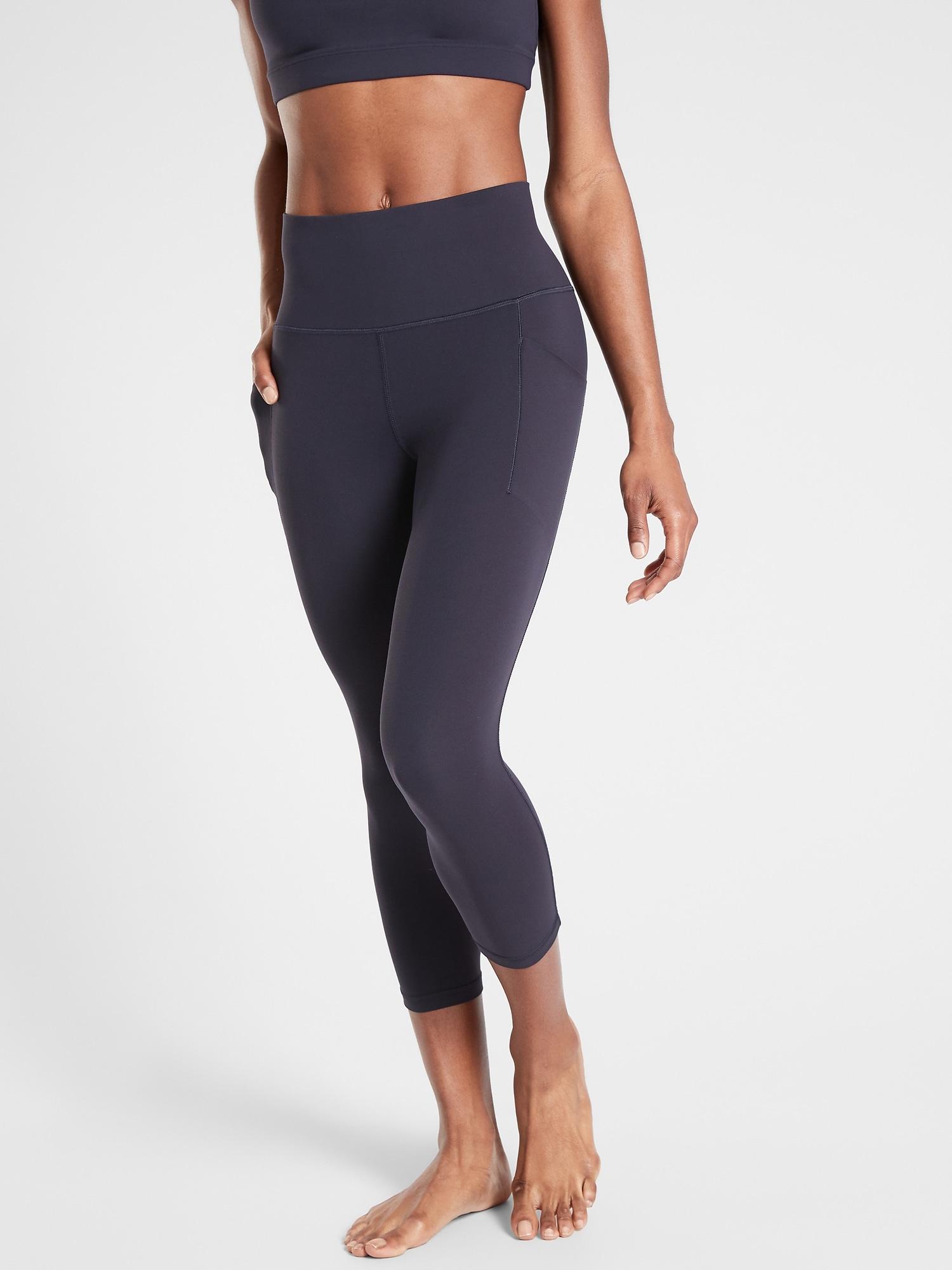 Athleta Salutation Stash Pocket Ii Capri in Navy (Blue) Lyst