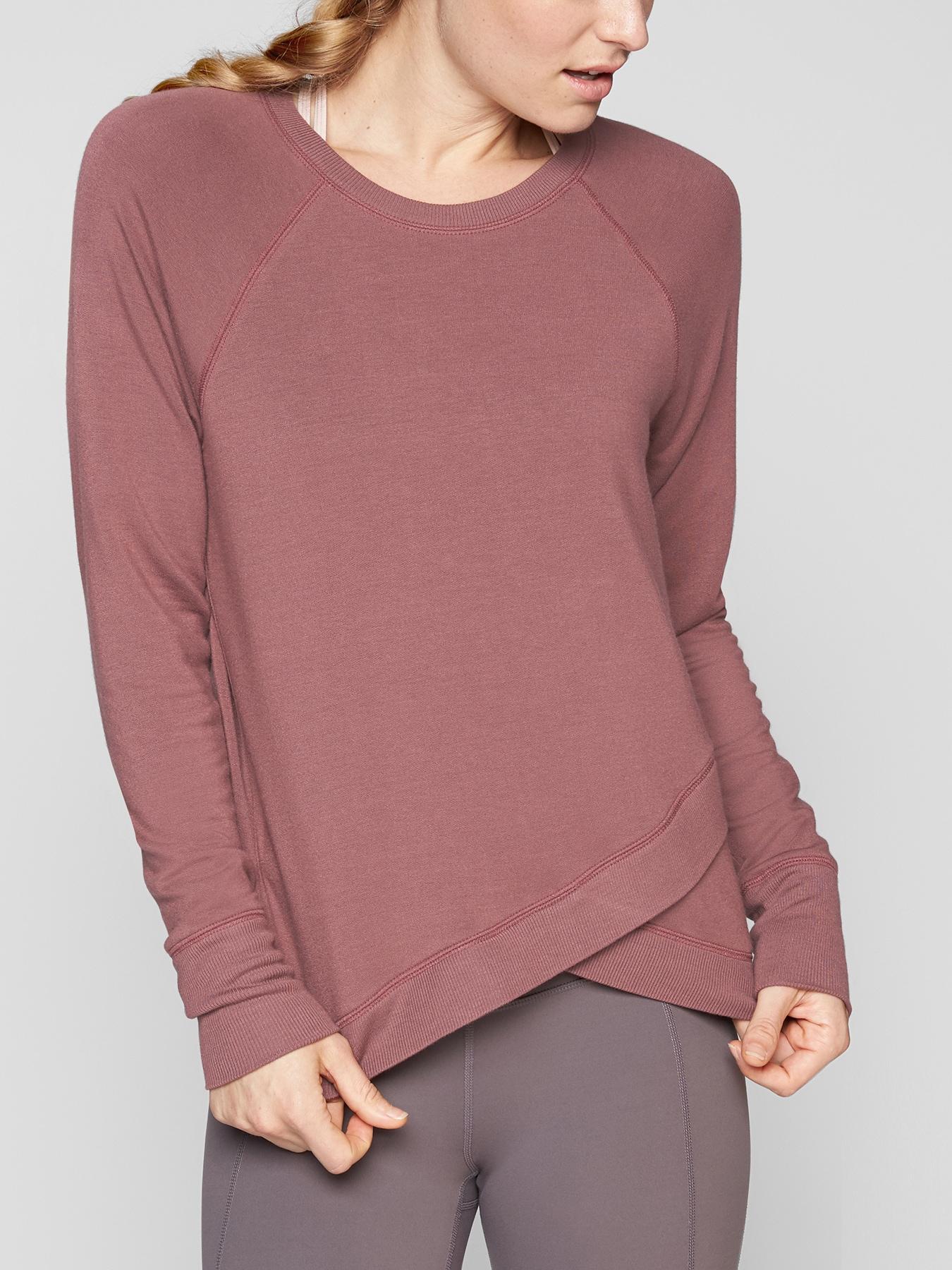 athleta criss cross hoodie