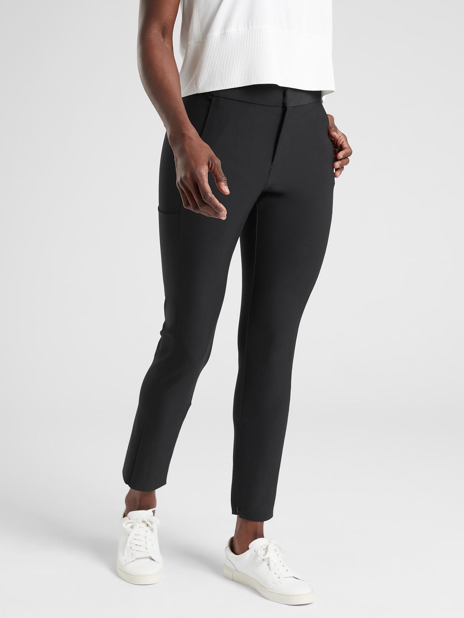 athleta black pants