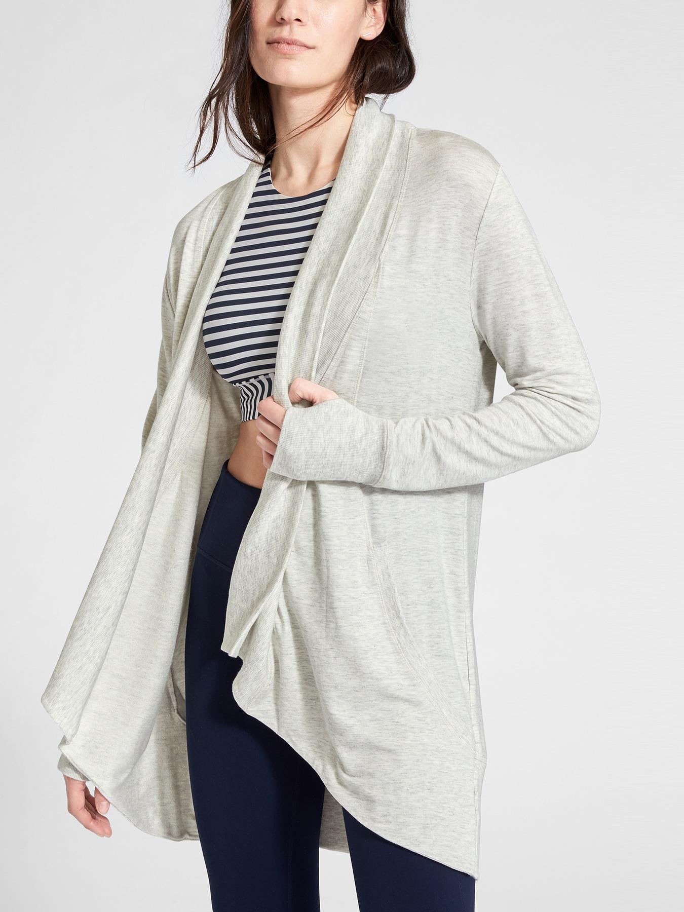 athleta wrap cardigan
