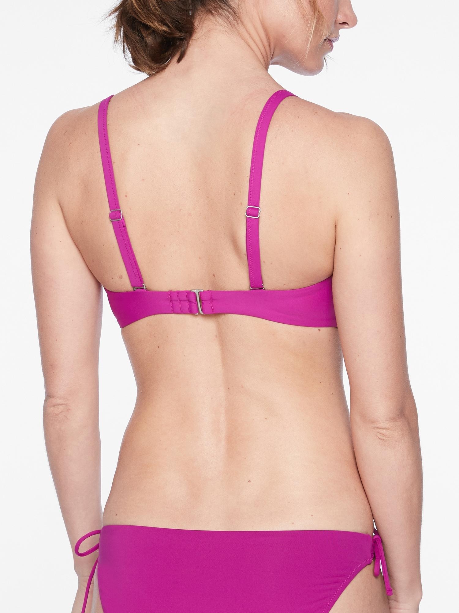 athleta twist up bikini top