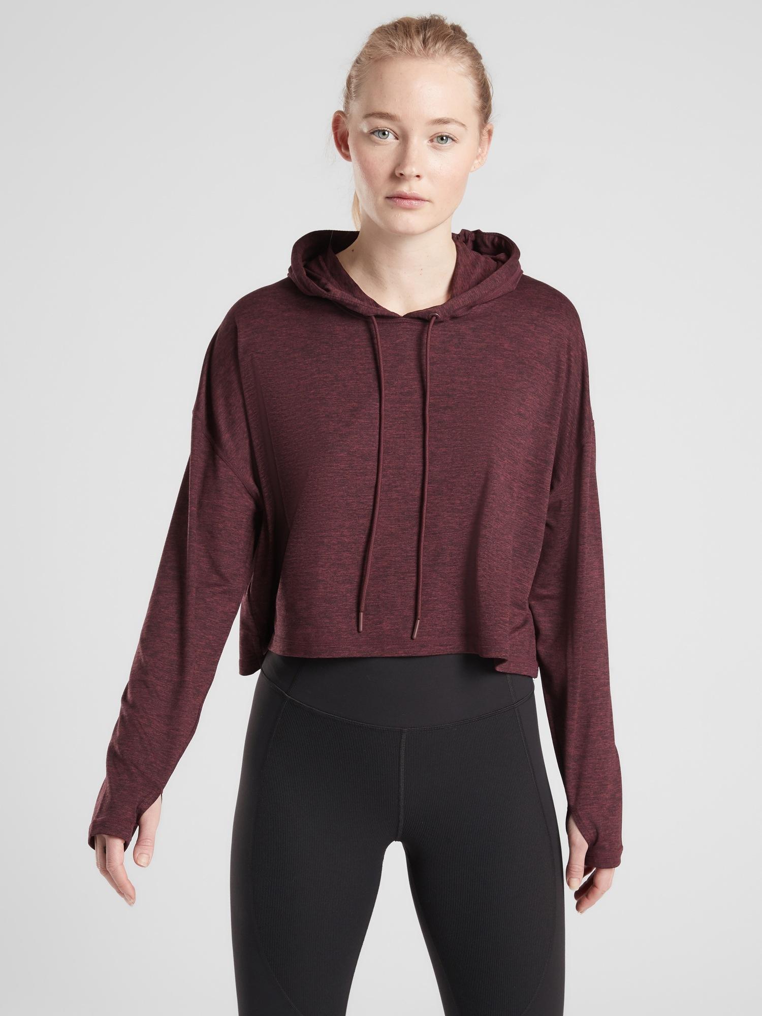 Athleta uptempo short hoodie Clearance