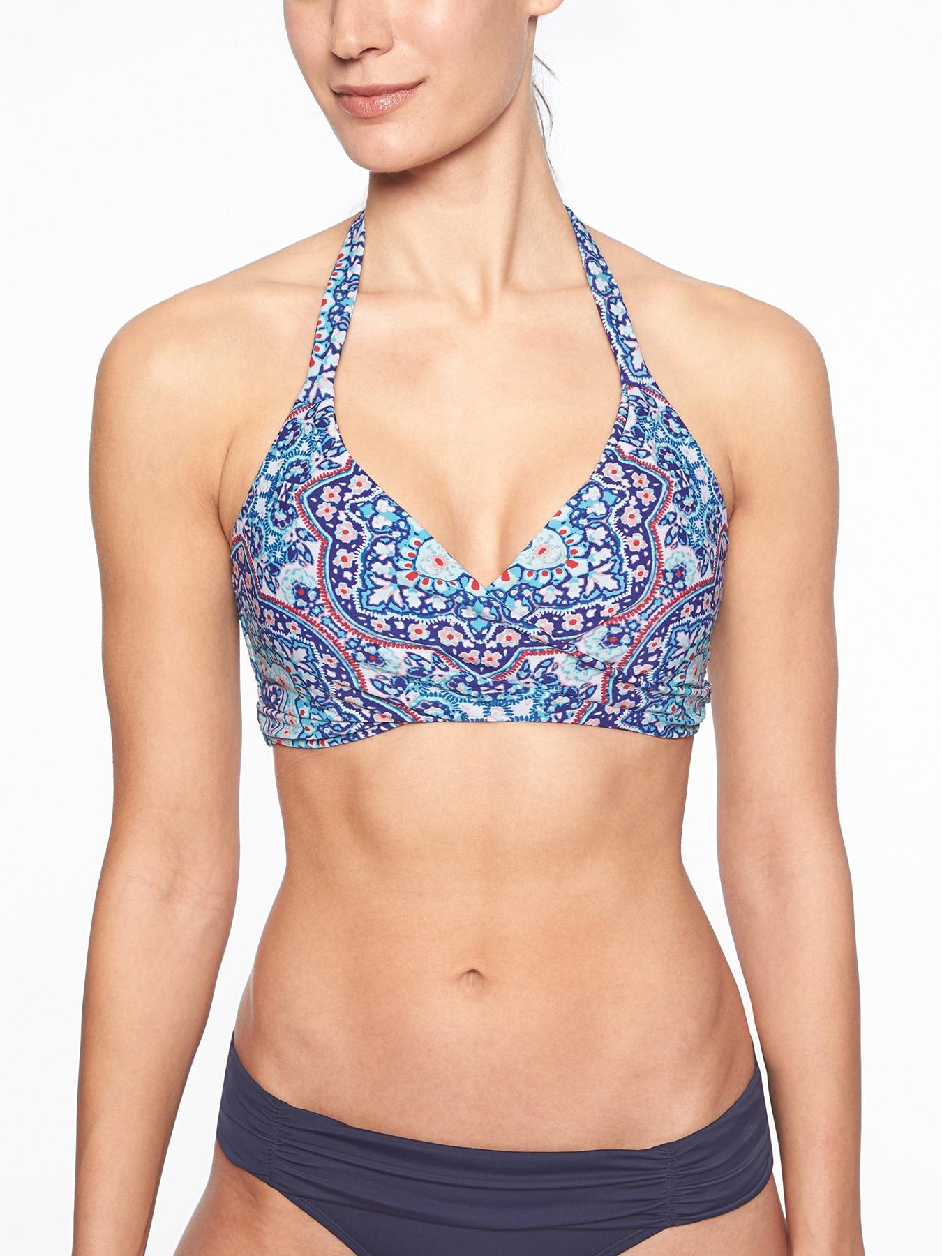 athleta wrap bikini top