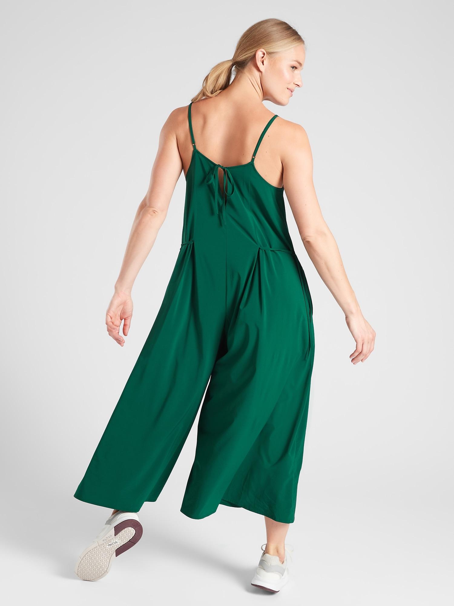 Klassiek Betekenis muis Athleta Sayulita Jumpsuit in Green | Lyst