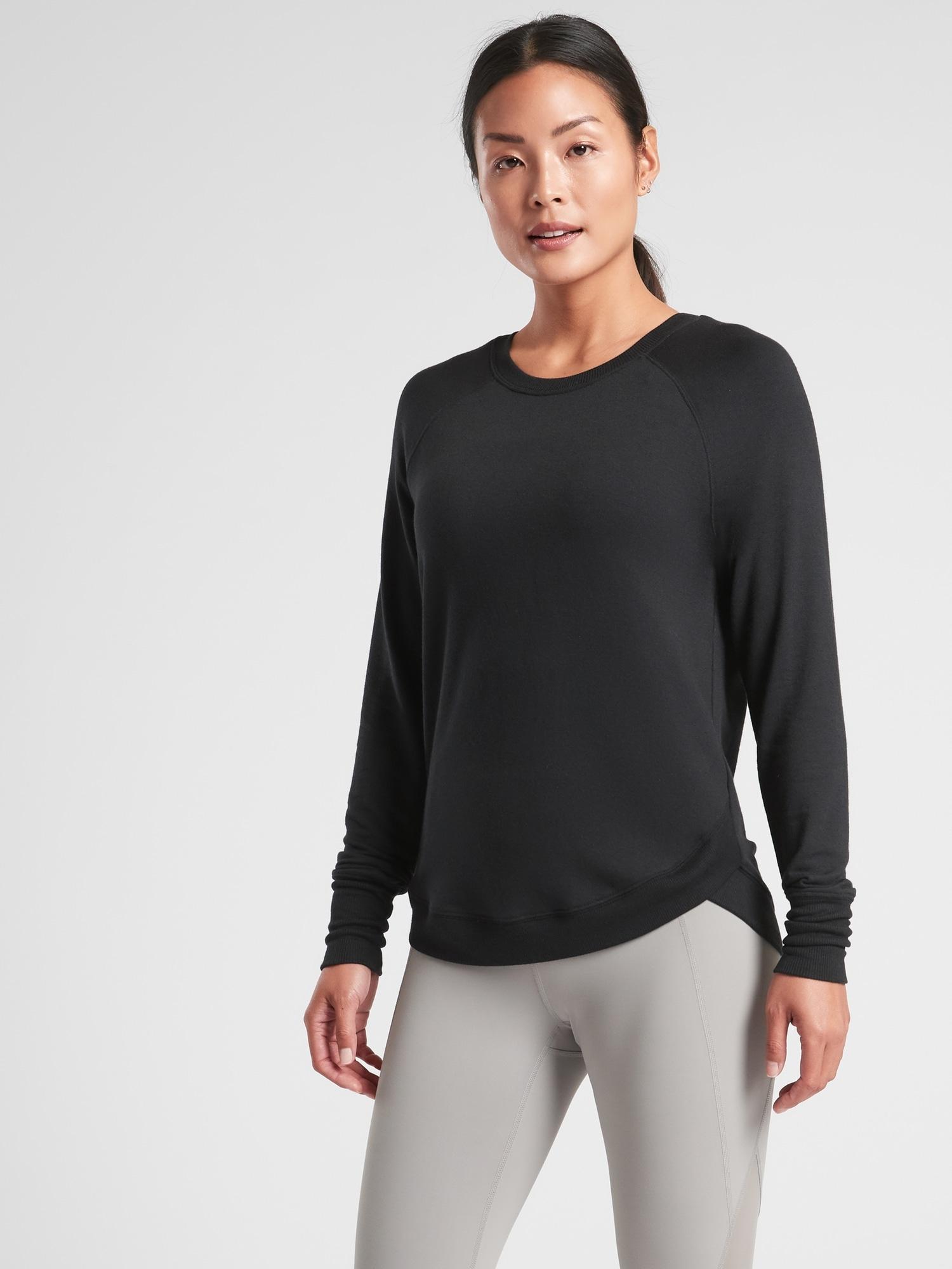 athleta round trip sweatshirt dress