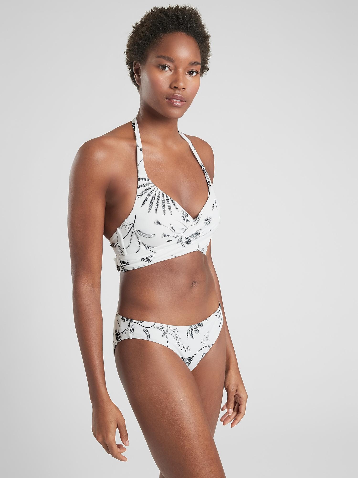 athleta wrap bikini top