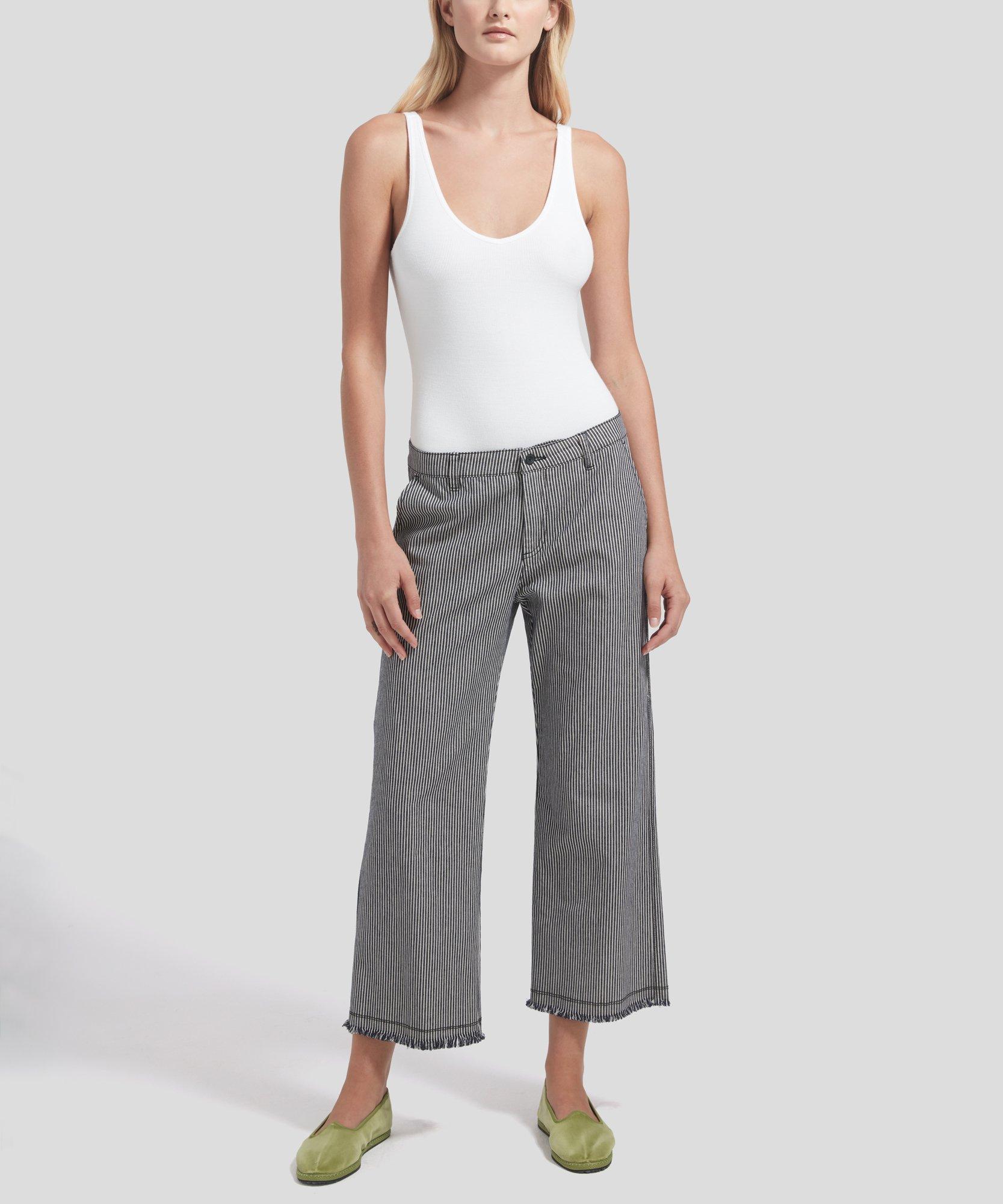 railroad stripe pants