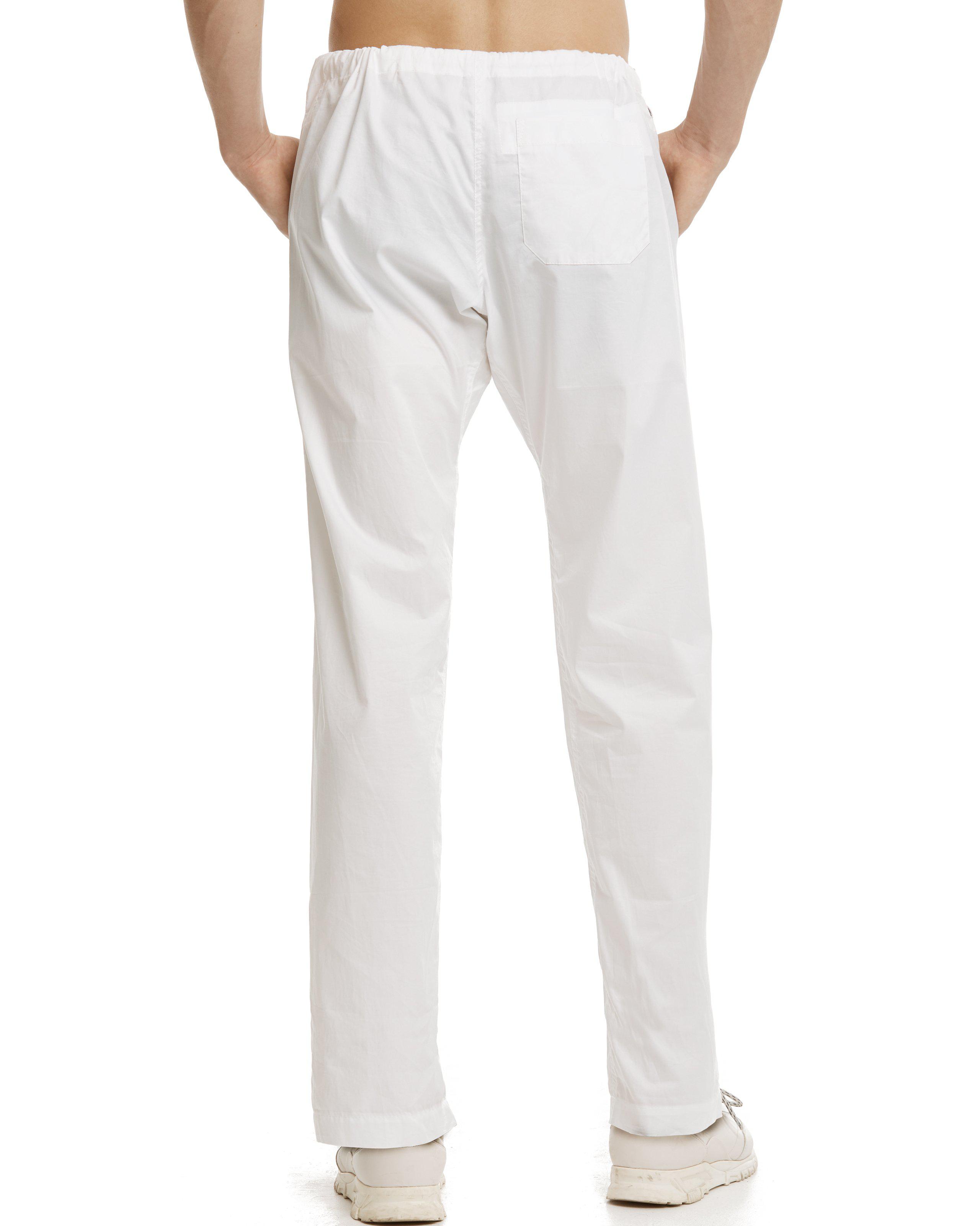ATM Cotton Judo Pants - Exclusive in White - Lyst
