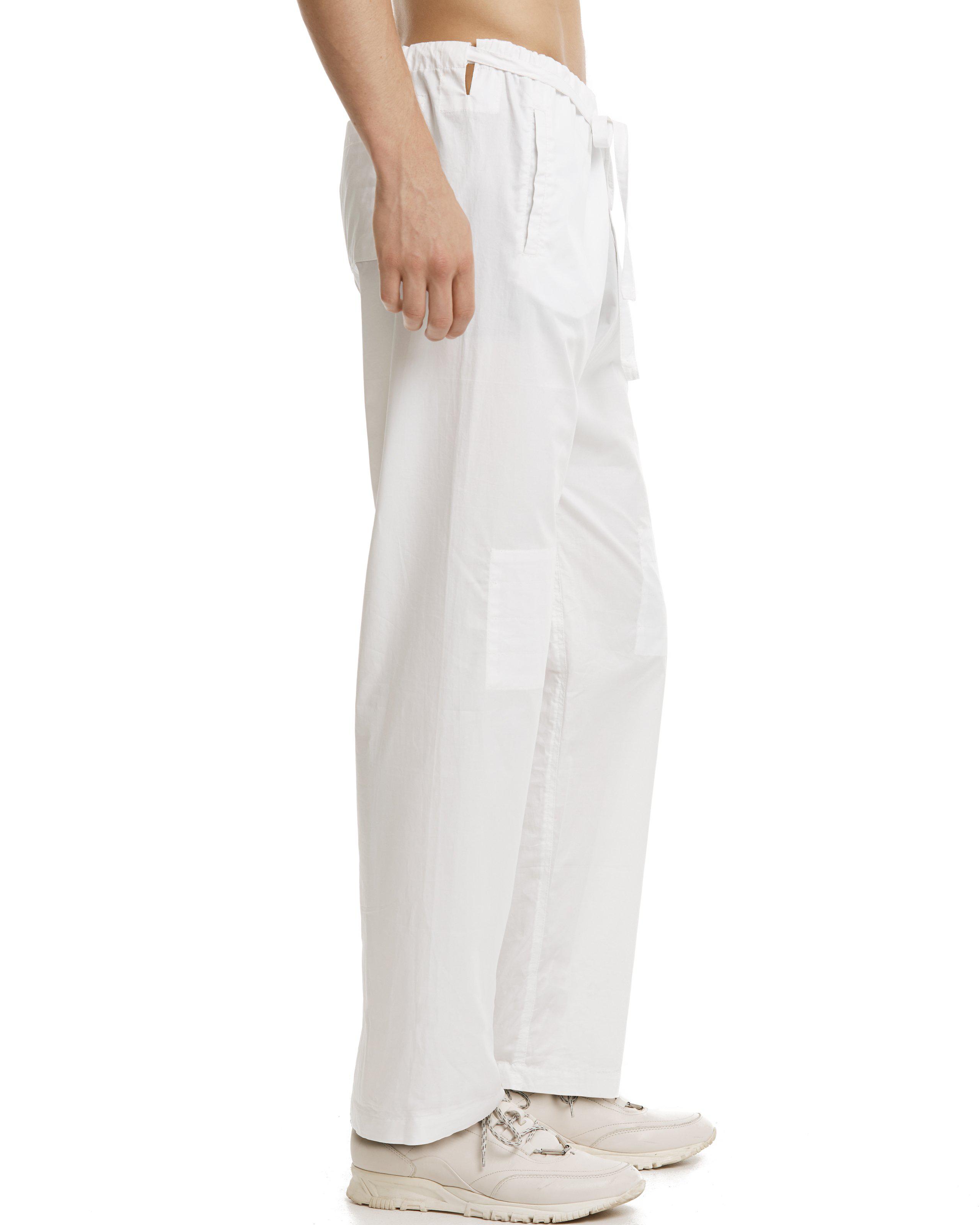 ATM Cotton Judo Pants Exclusive in White Lyst