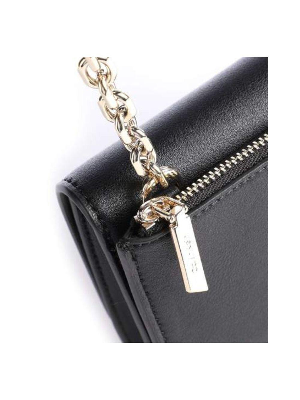 Calvin Klein Re -lock Synthetic Shoulder Bag Nerasku# K60k609589-bax in  Black | Lyst