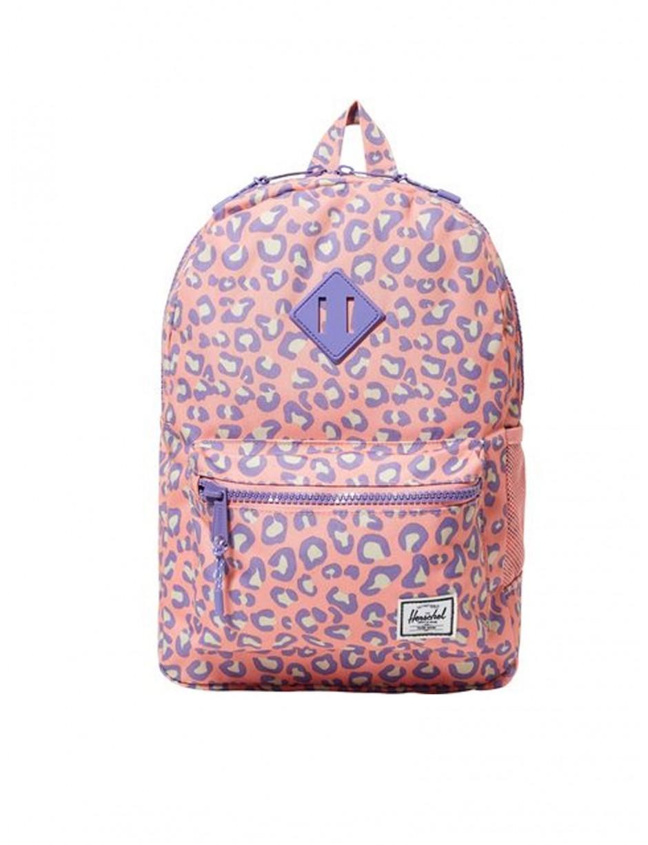 Herschel Supply Co. Heritage Leopard Print Backpack in Pink Lyst