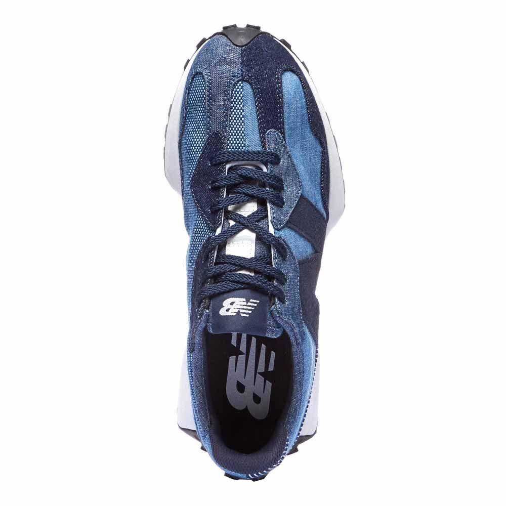new balance 327 trainers in blue